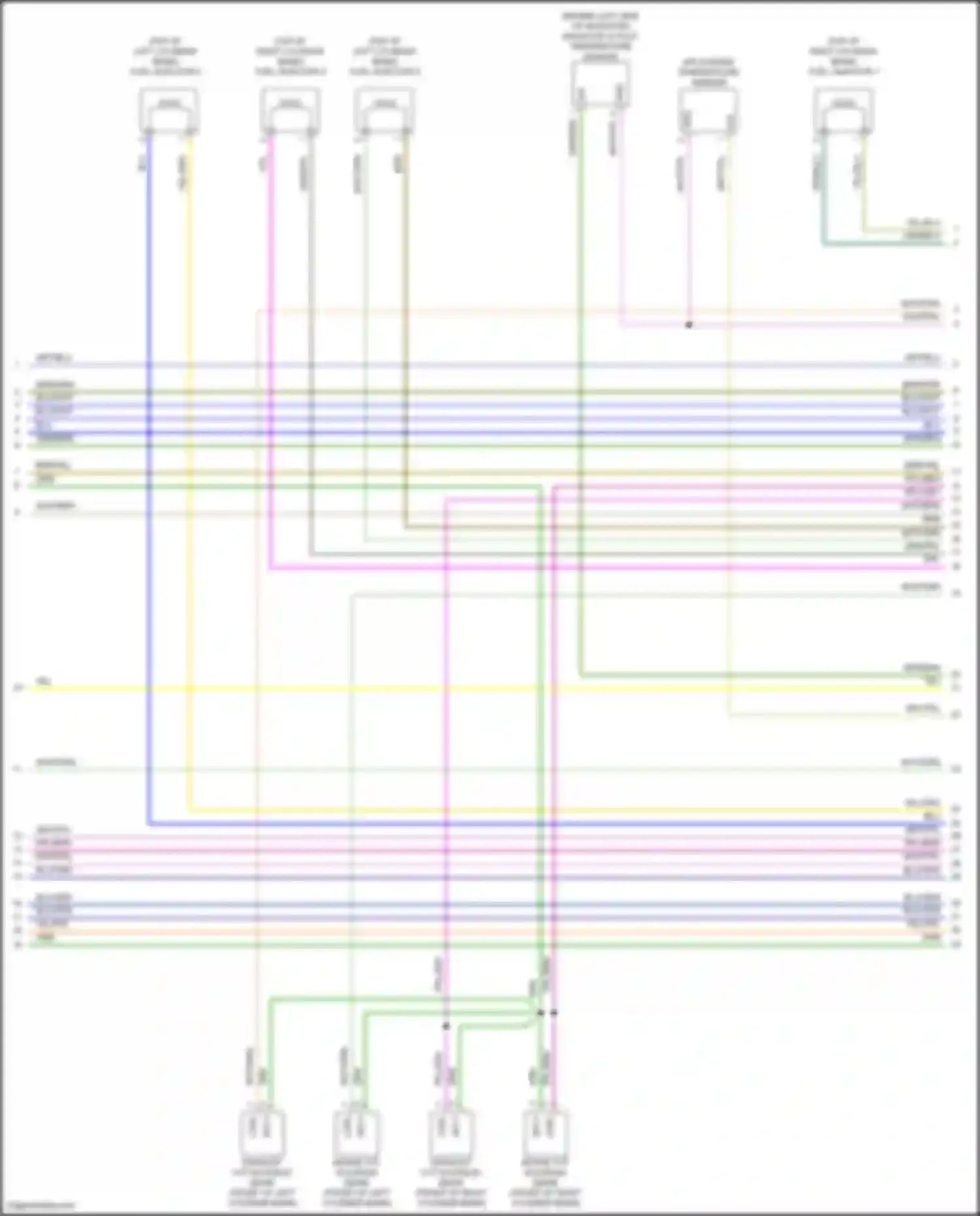 Range Rover Land Rover L405 (2012-2017): Wiring diagram engine performance 3.0l (8 of 9)