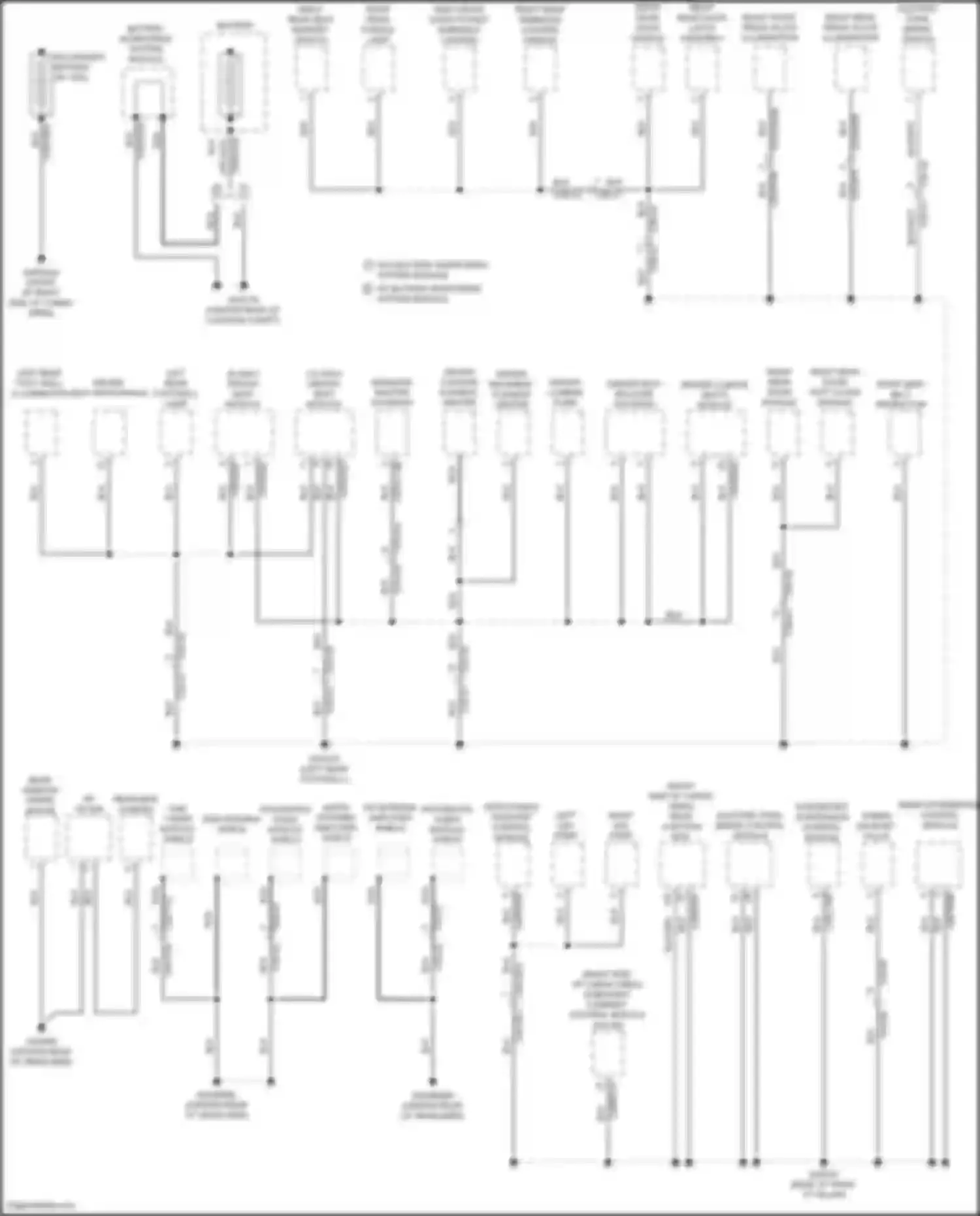 Range Rover Land Rover L405 (2012-2017): Ground distribution circuit (4 of 7)