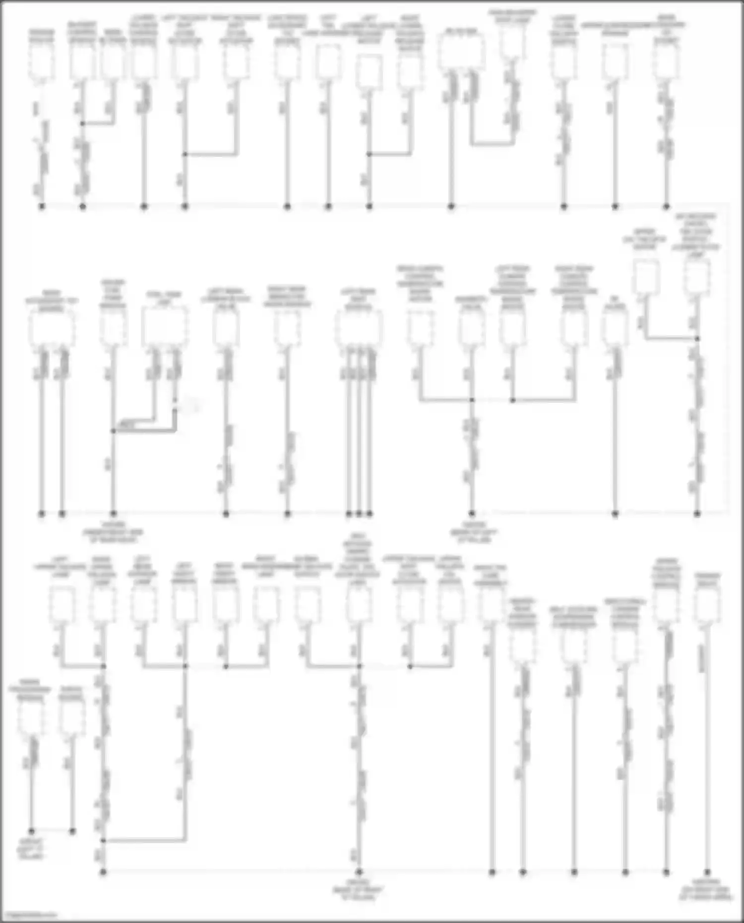 Range Rover Land Rover L405 (2012-2017): Ground distribution circuit (5 of 7)