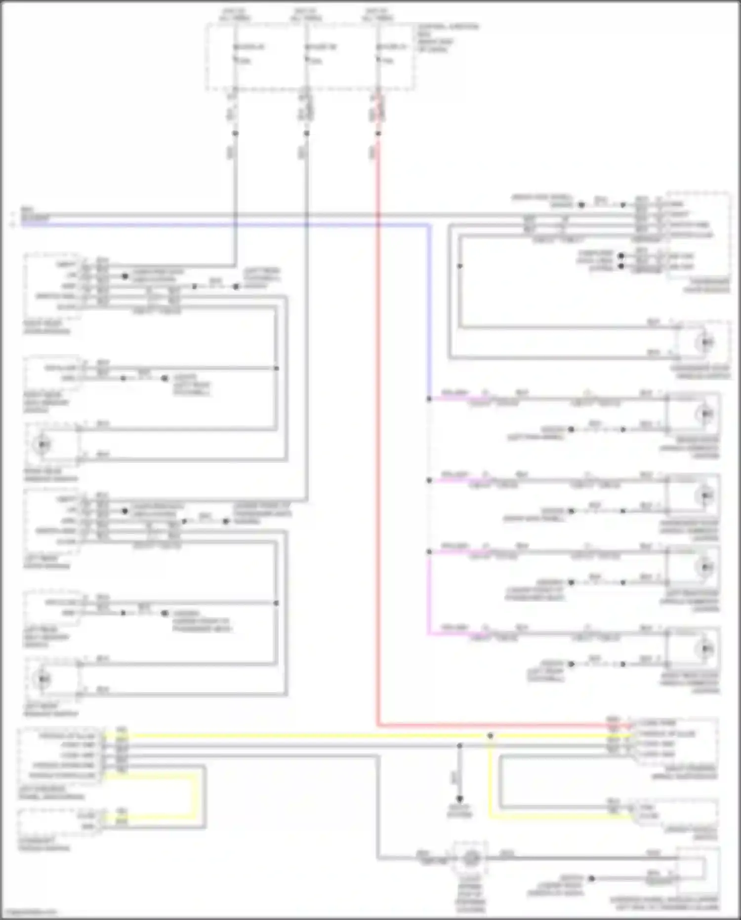 Range Rover Land Rover L405 (2012-2017): Instrument illumination circuit (3 of 3)