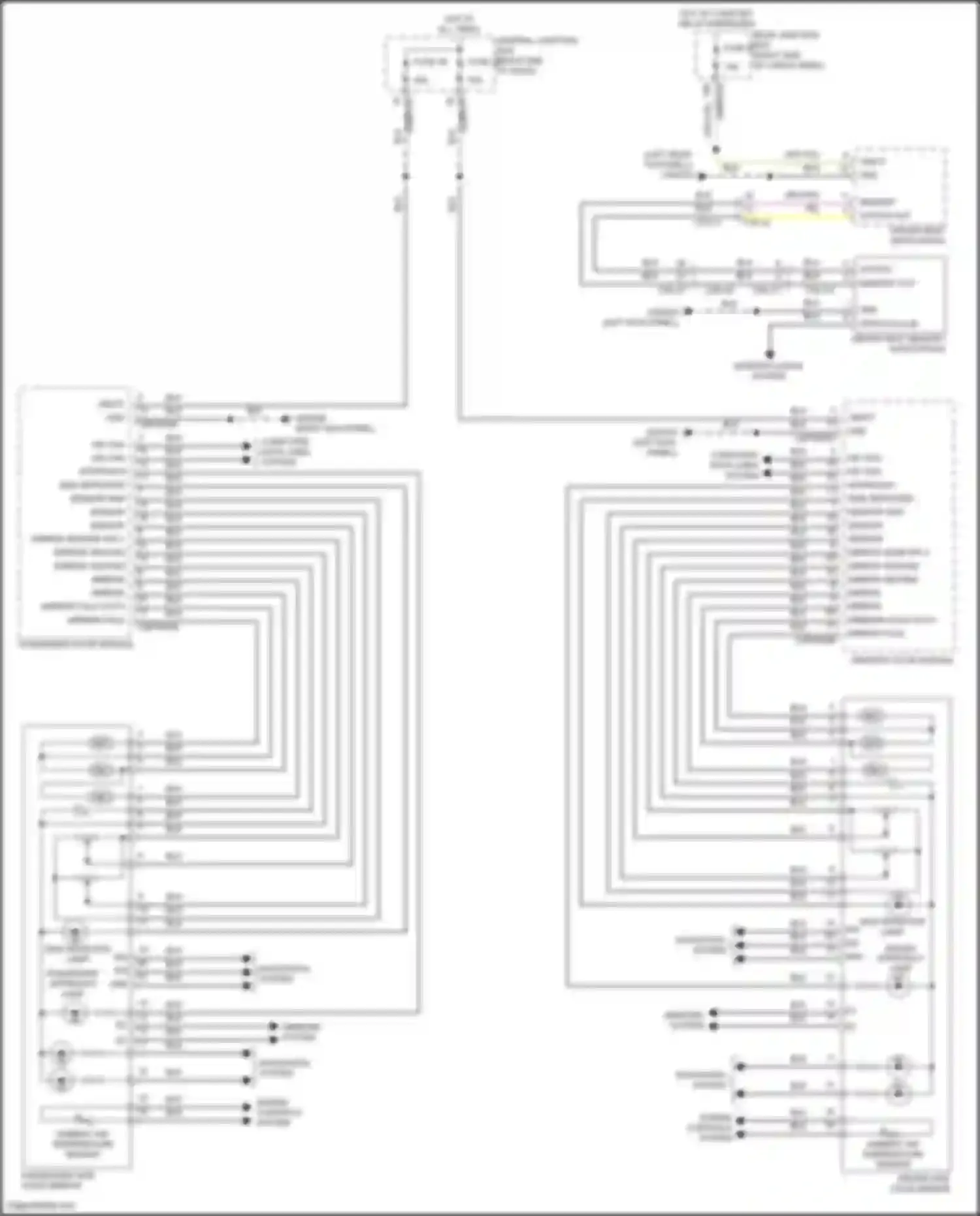 Range Rover Land Rover L405 (2012-2017): Memory mirrors circuit