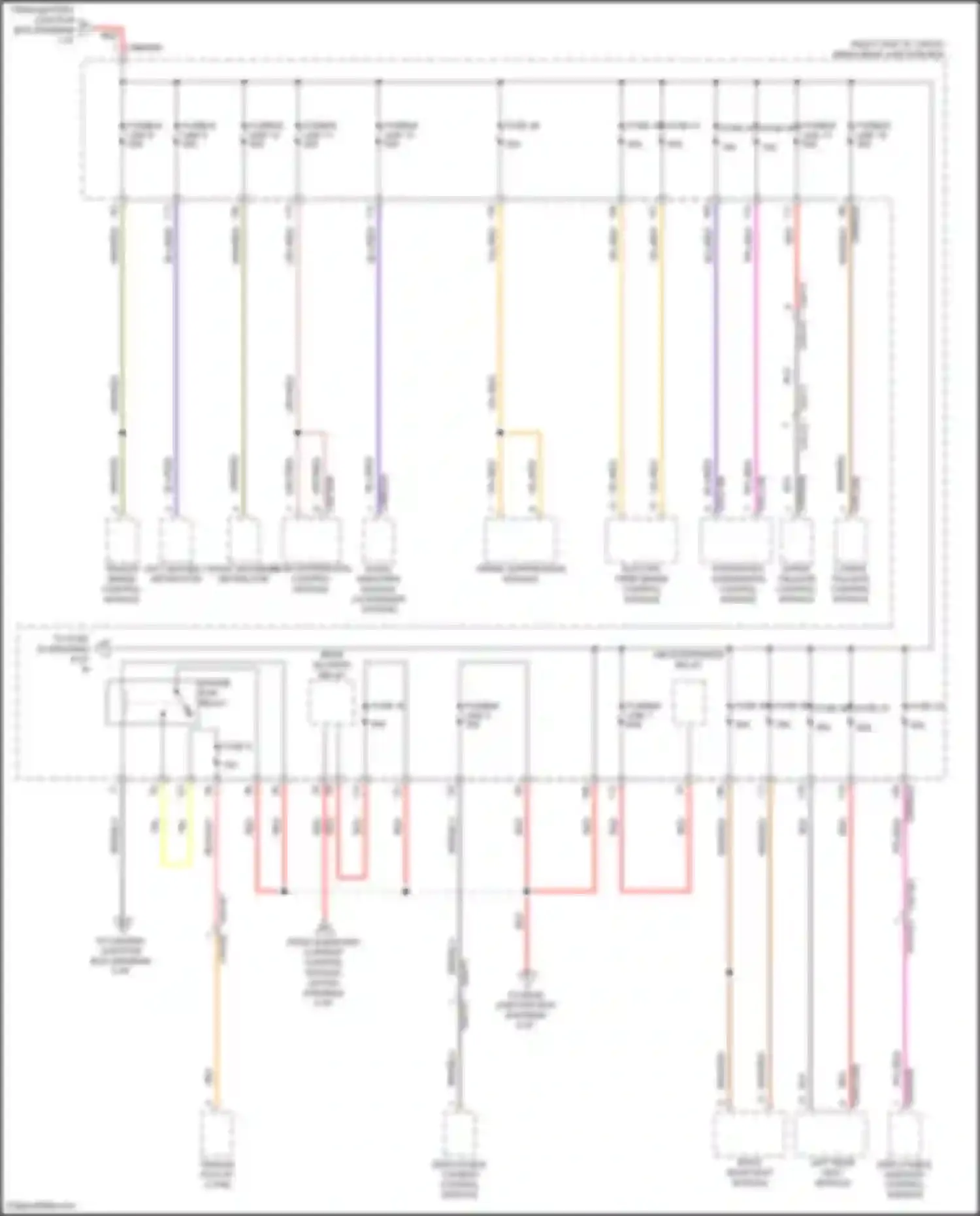 Range Rover Land Rover L405 (2012-2017): Power distribution circuit (7 of 9)