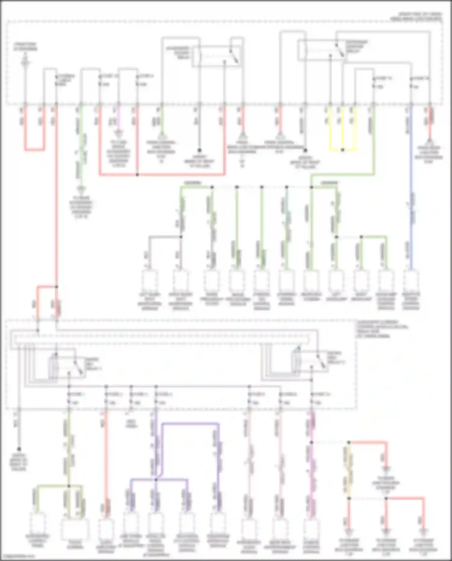 Range Rover Land Rover L405 (2012-2017): Power distribution circuit (9 of 9)
