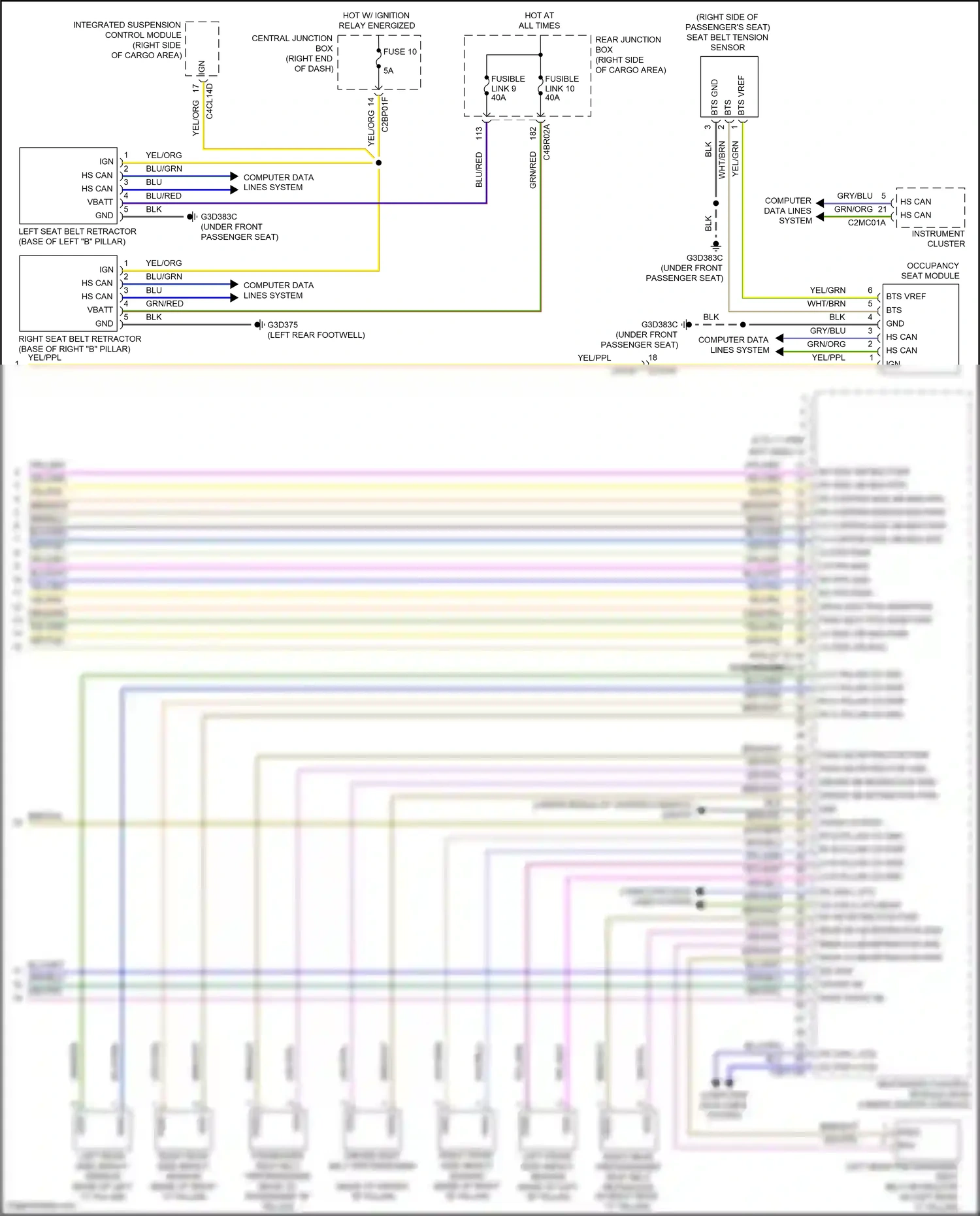 Land Rover Range Rover L405 (2012-2017) computer data lines system wiring diagram  (20 of 99)