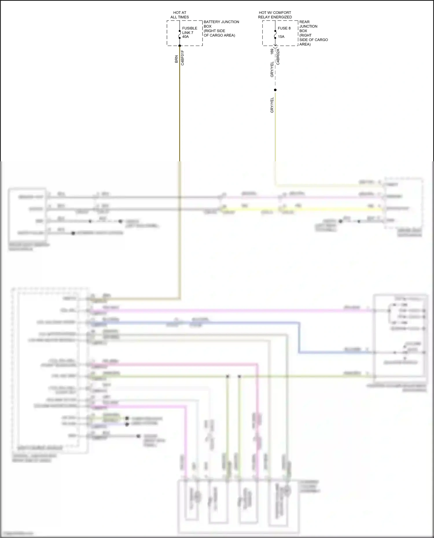 Land Rover Range Rover L405 (2012-2017) computer data lines system wiring diagram  (40 of 99)