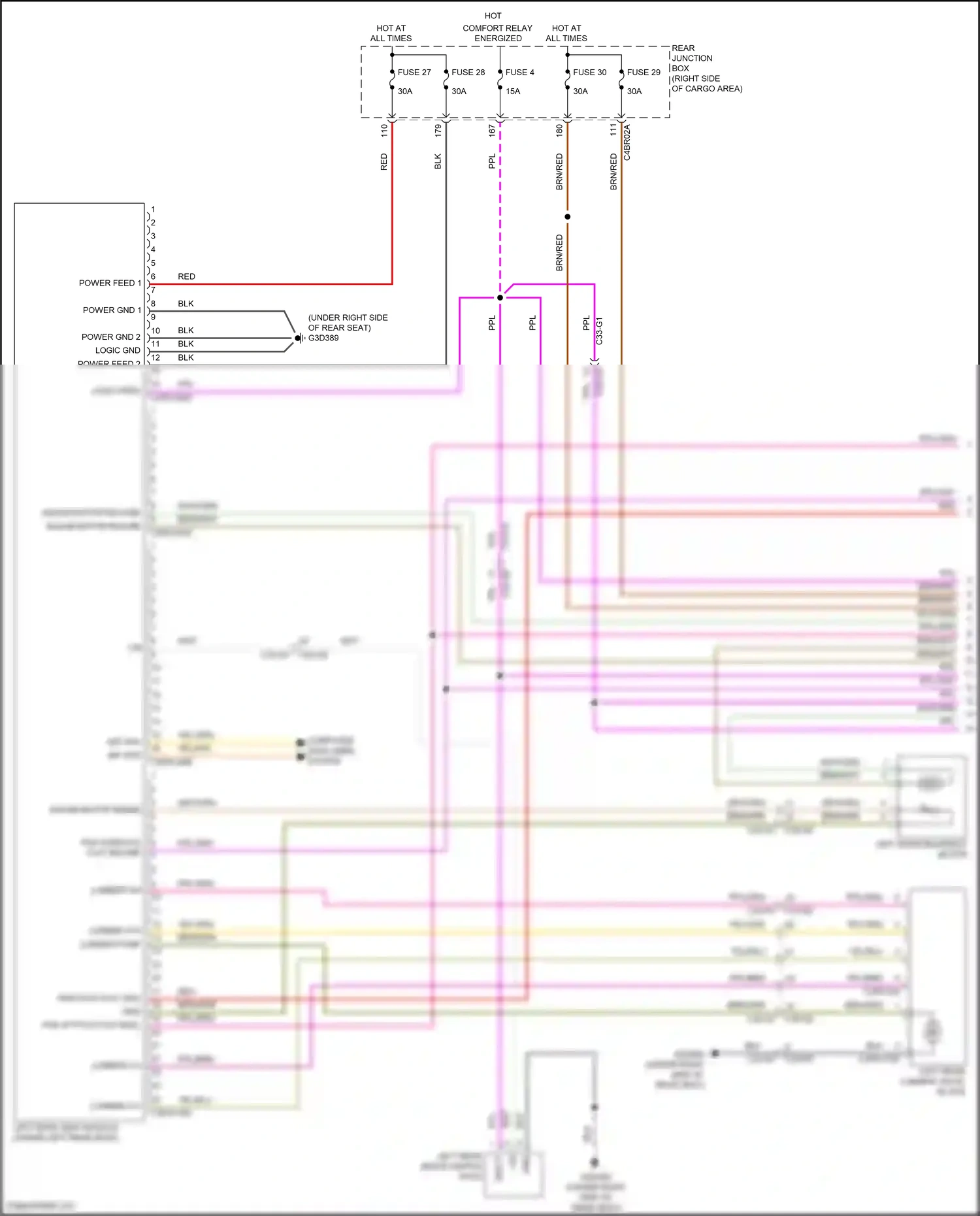 Land Rover Range Rover L405 (2012-2017) computer data lines system wiring diagram  (28 of 99)