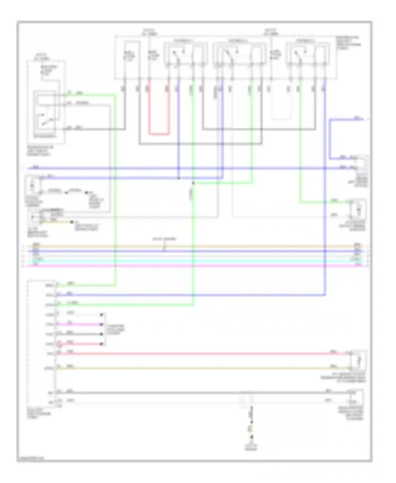 CT Lexus I (2010-2014): Automatic a/c circuit (3 of 4)
