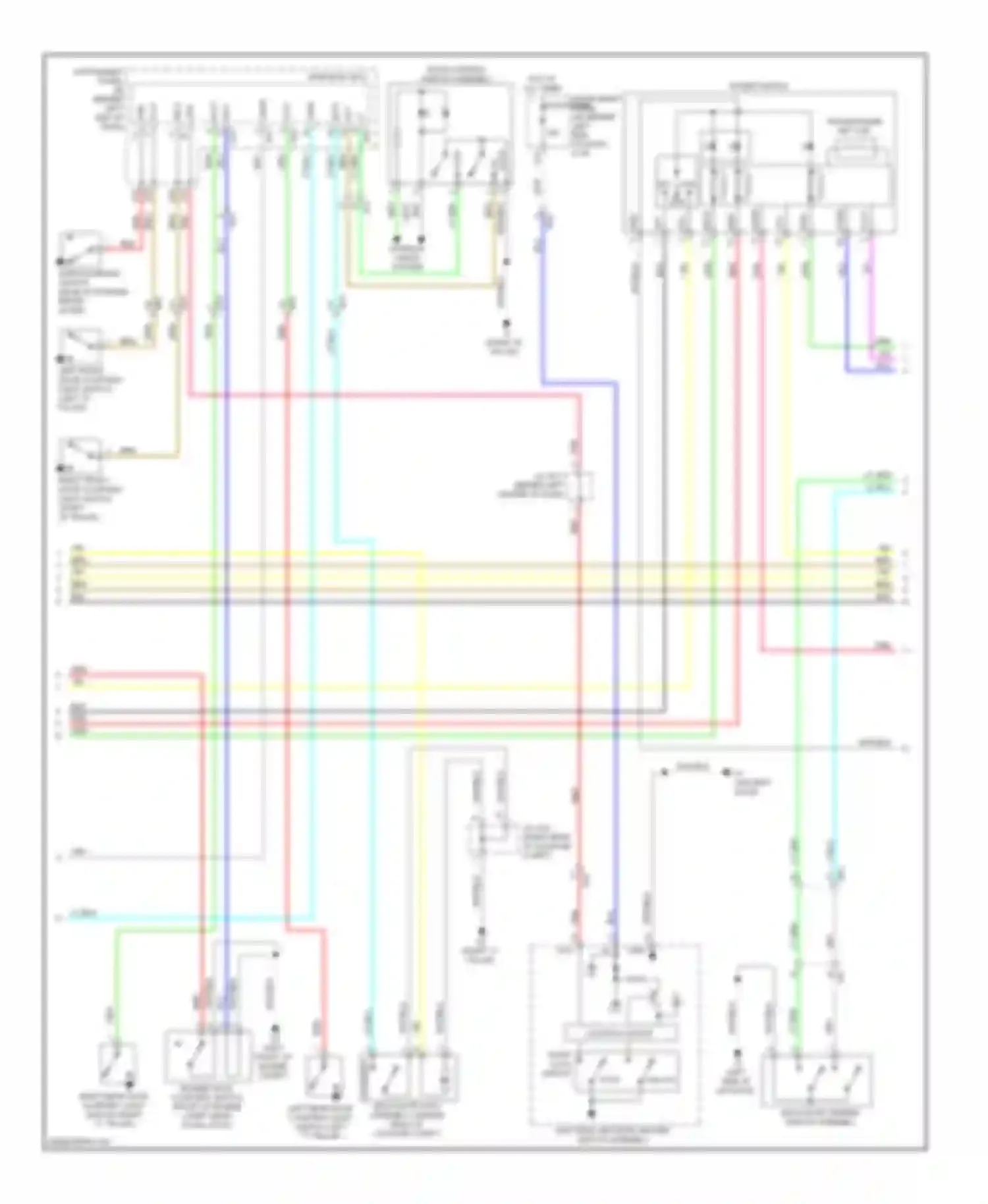 CT Lexus I (2010-2014): Forced entry circuit (4 of 5)