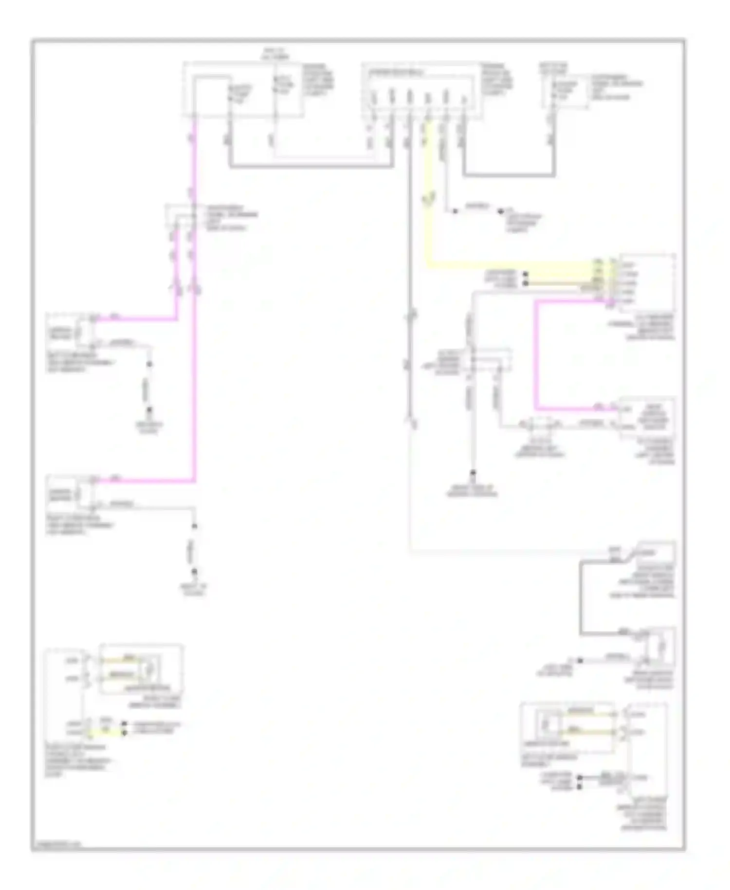 CT Lexus I (2010-2014): Rear defogger & heated mirrors circuit