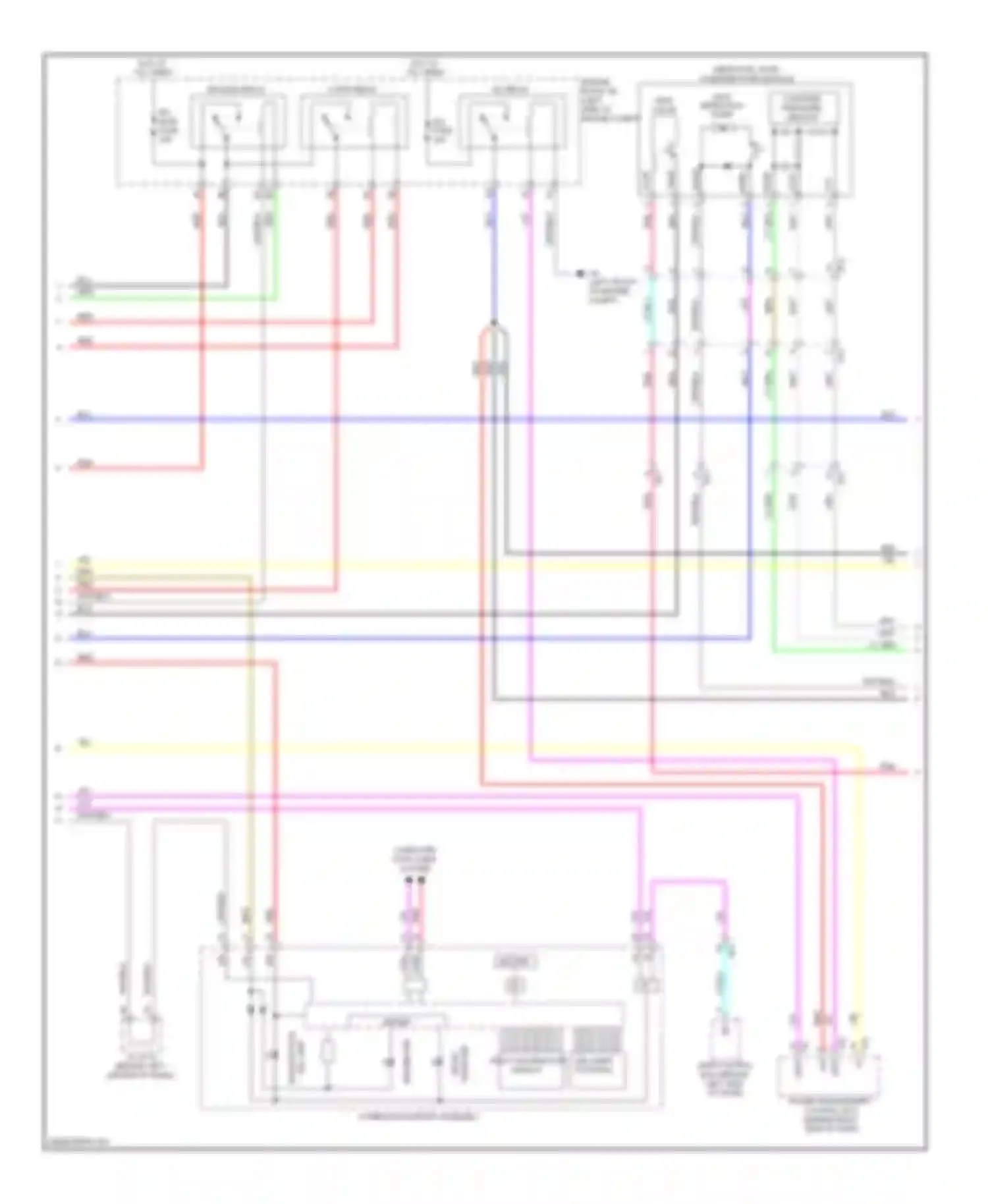 CT Lexus I (2010-2014): Wiring diagram engine performance 1.8l hybrid, engine controls circuit (2 of 4)