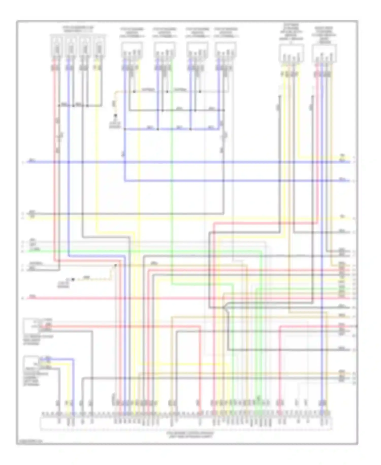 CT Lexus I (2010-2014): Wiring diagram engine performance 1.8l hybrid, engine controls circuit (3 of 4)