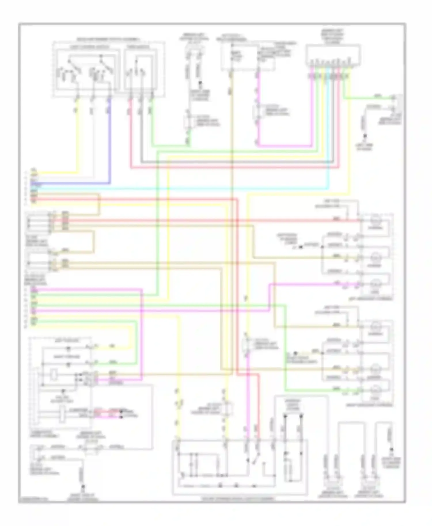 CT Lexus I (2010-2014): Exterior lamps circuit (3 of 3)