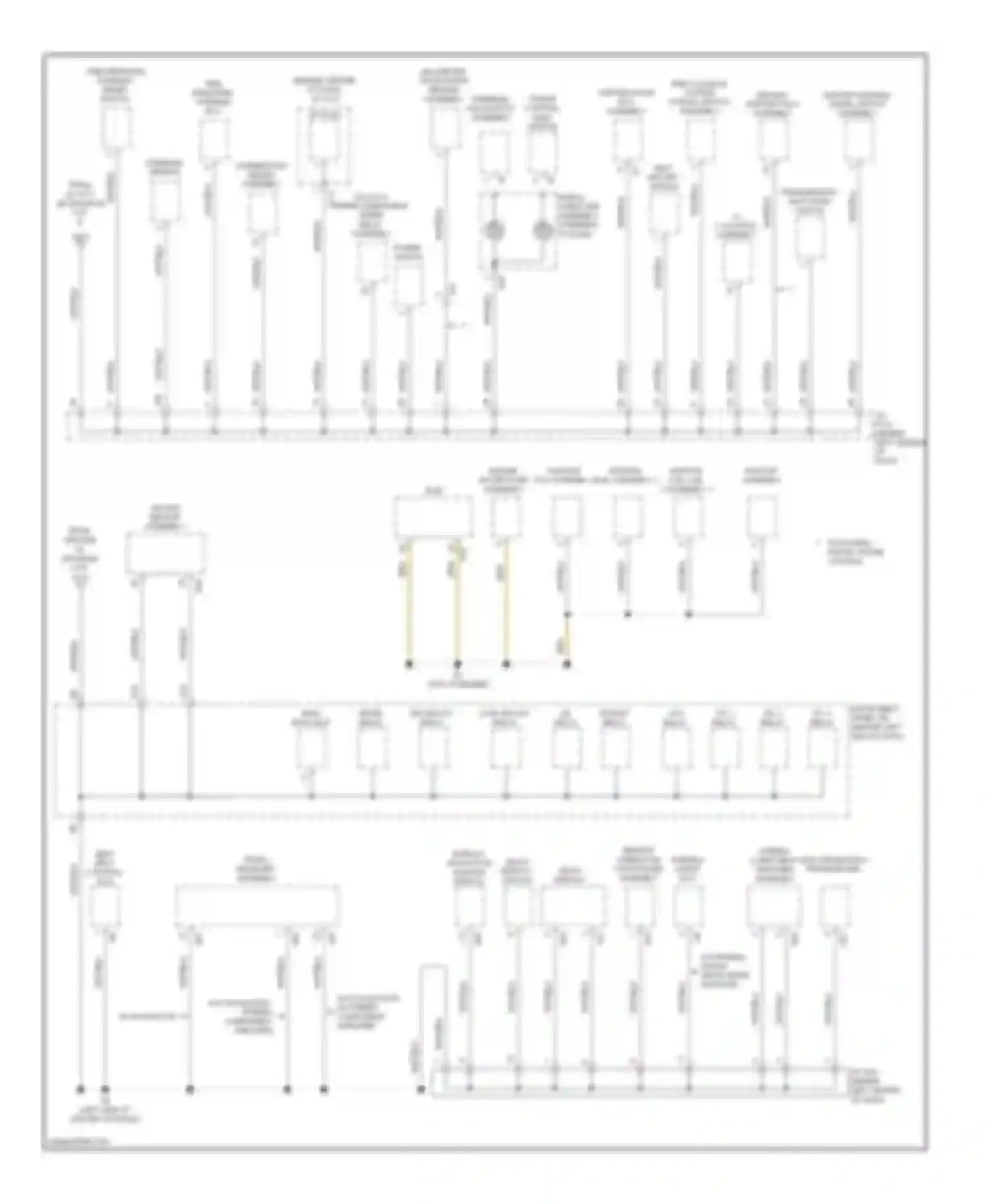 CT Lexus I (2010-2014): Ground distribution circuit (4 of 5)