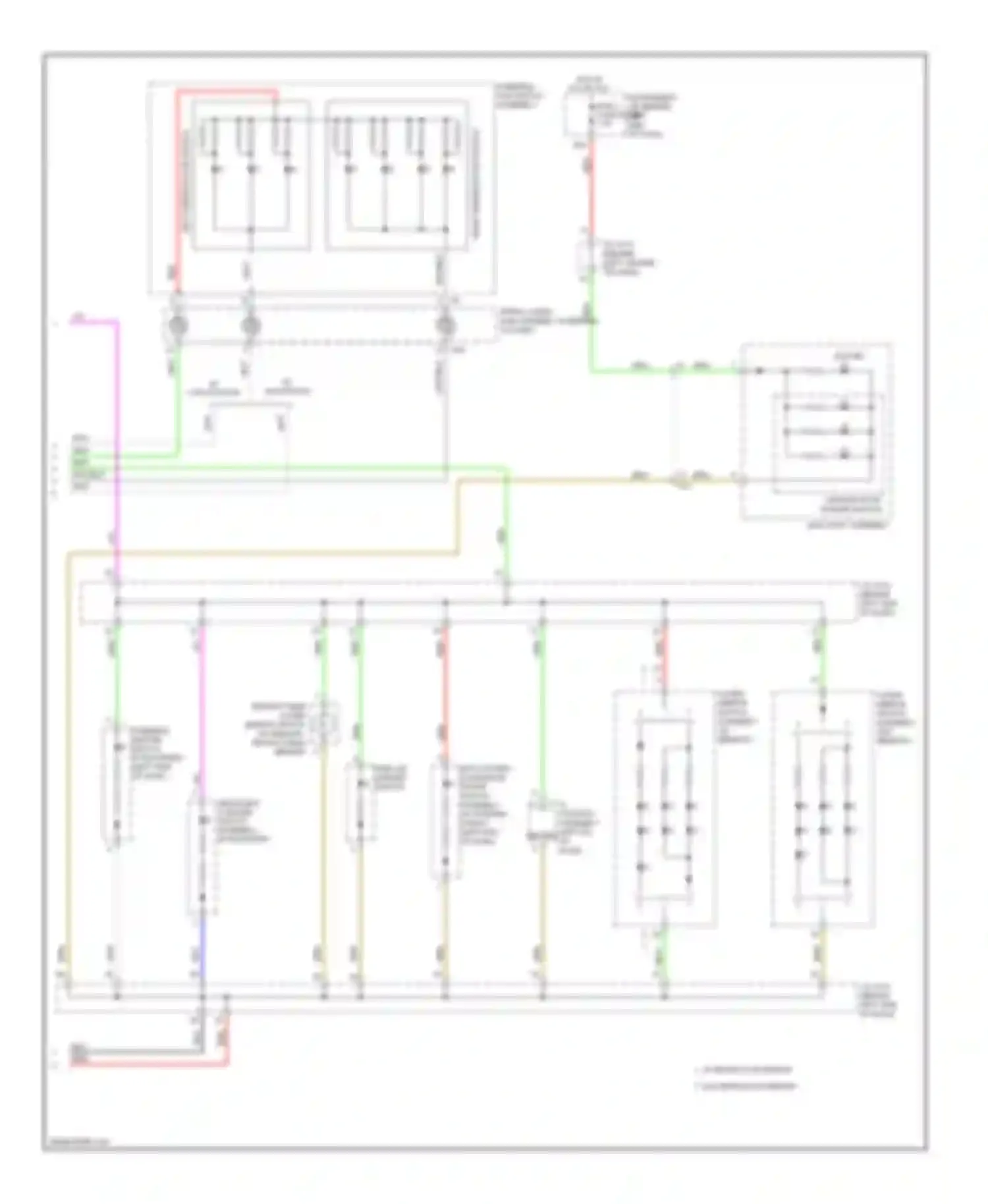 CT Lexus I (2010-2014): Instrument illumination circuit (3 of 3)