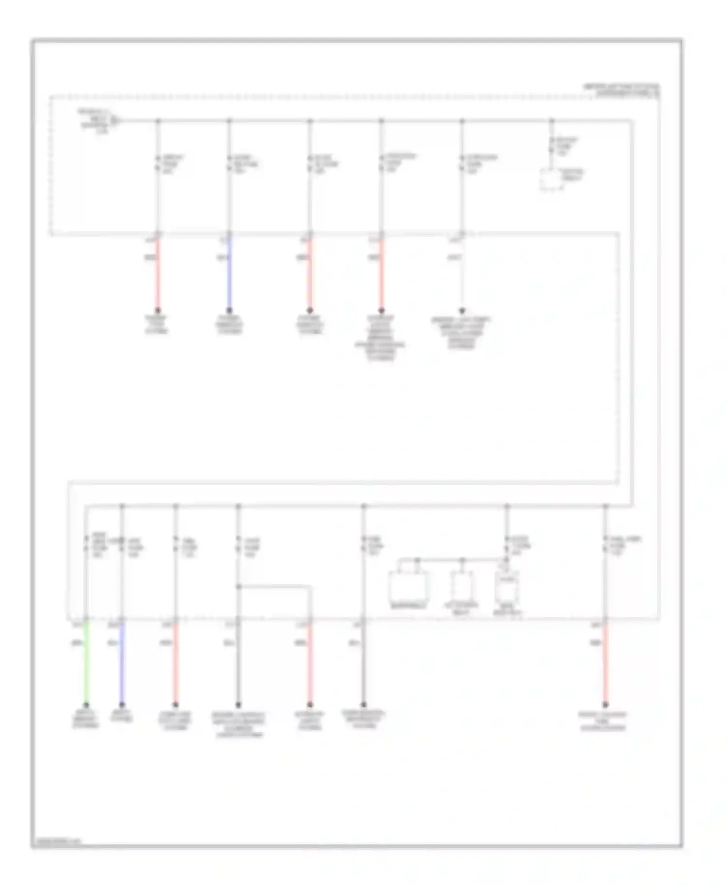 CT Lexus I (2010-2014): Power distribution circuit (3 of 3)