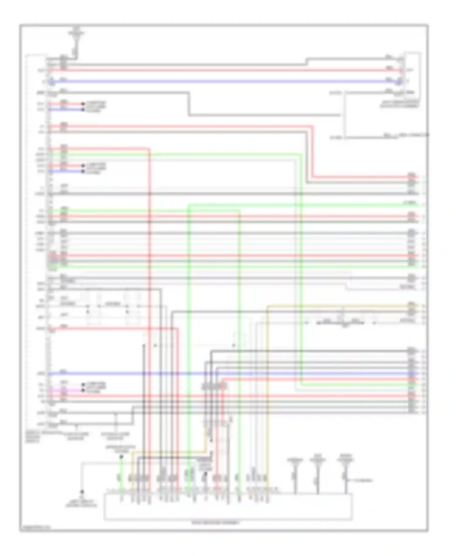 CT Lexus I (2010-2014): Radio circuit, with navigation (1 of 6)