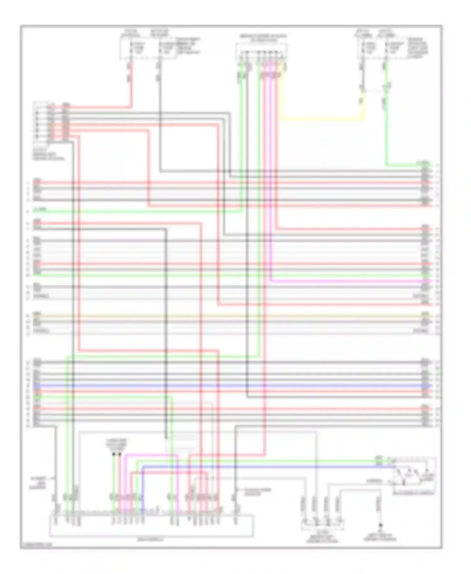 CT Lexus I (2010-2014): Radio circuit, with navigation (2 of 6)