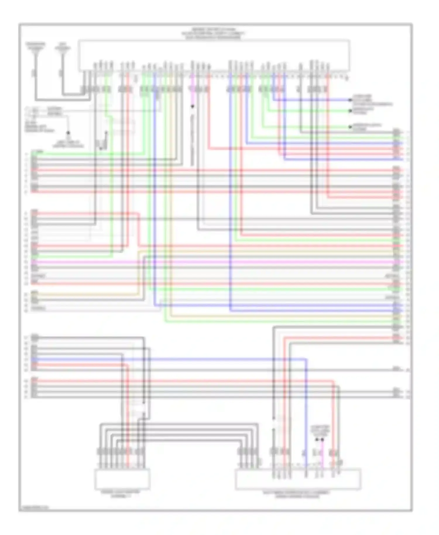 CT Lexus I (2010-2014): Radio circuit, with navigation (3 of 6)