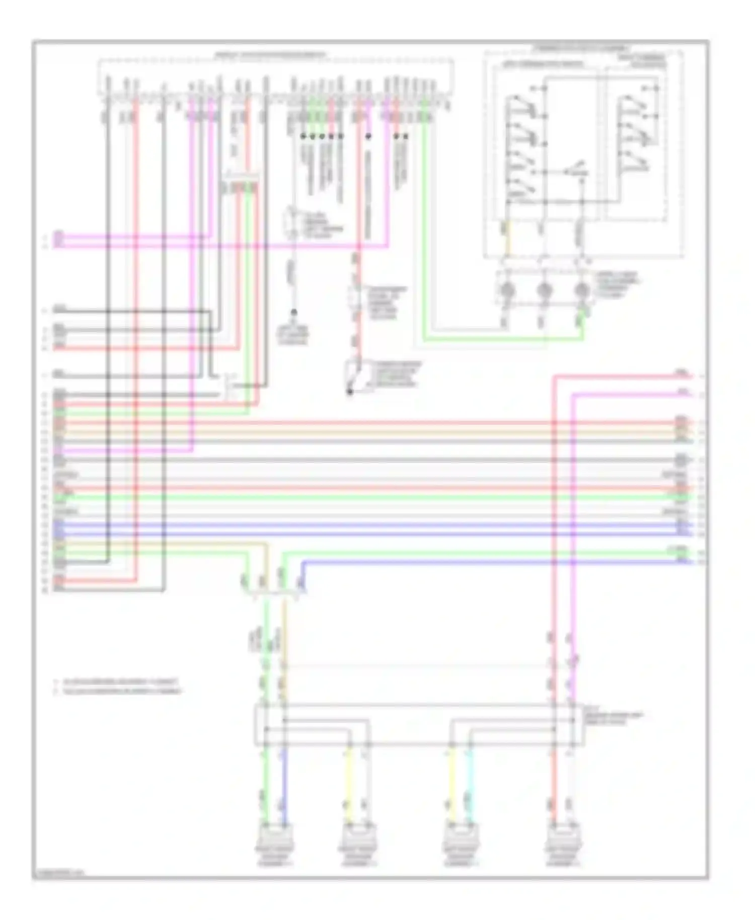 CT Lexus I (2010-2014): Radio circuit, with navigation (5 of 6)