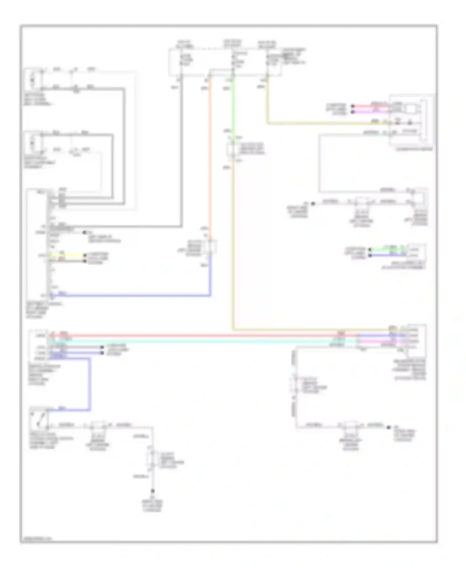 CT Lexus I (2010-2014): Pre-collision circuit