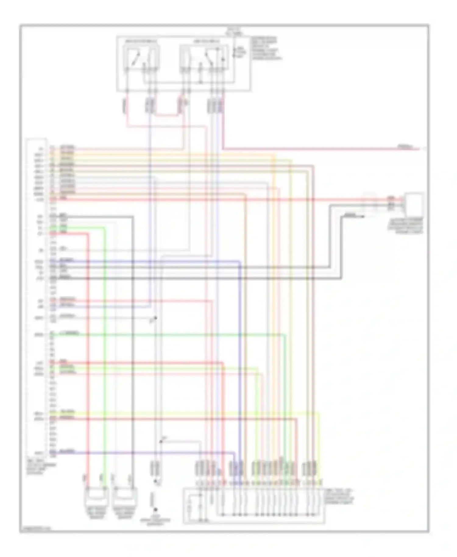 ES Lexus XV20 (1996-2001): Anti-lock brake circuits, with vsc (1 of 2)