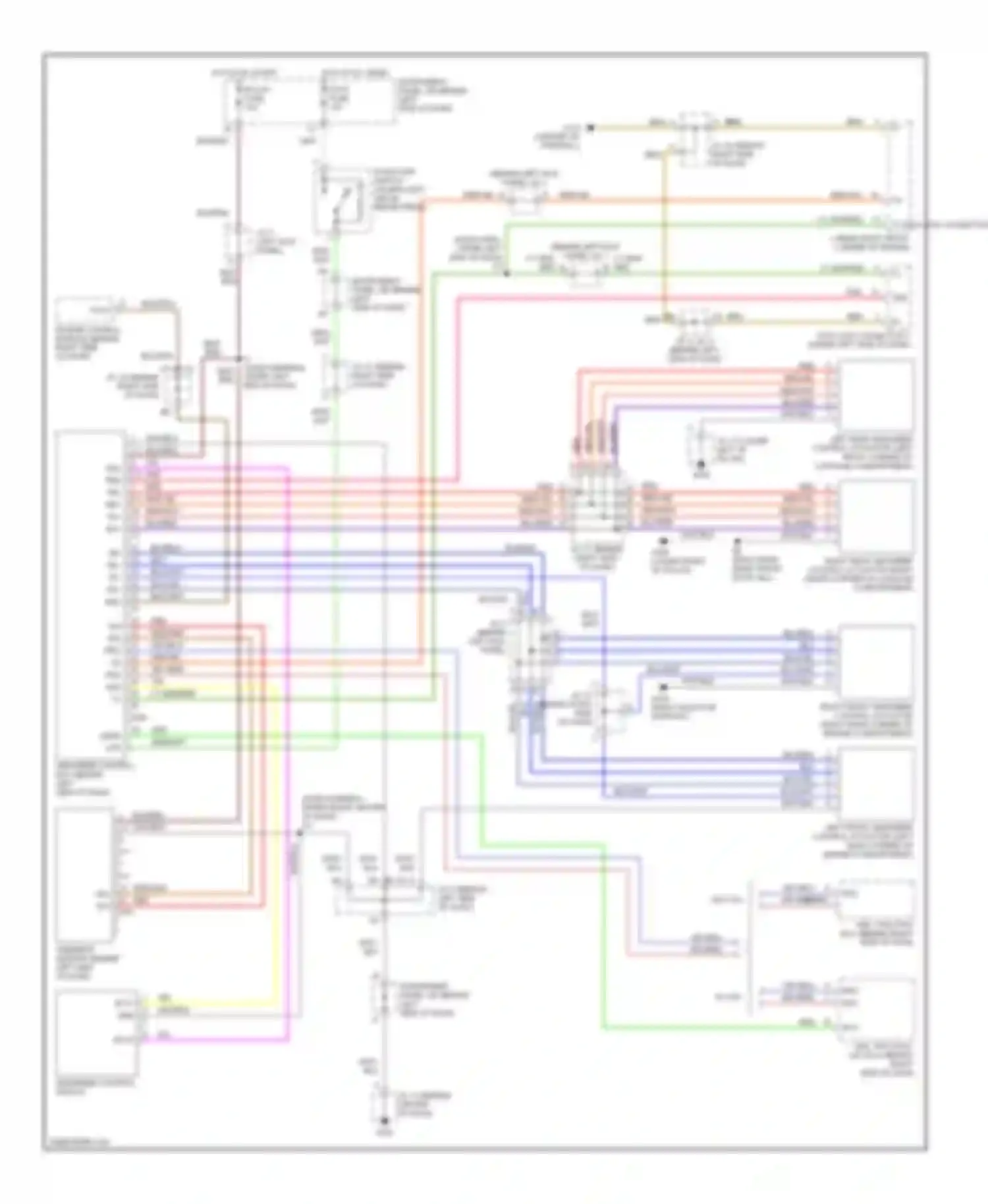 ES Lexus XV20 (1996-2001): Electronic suspension circuit