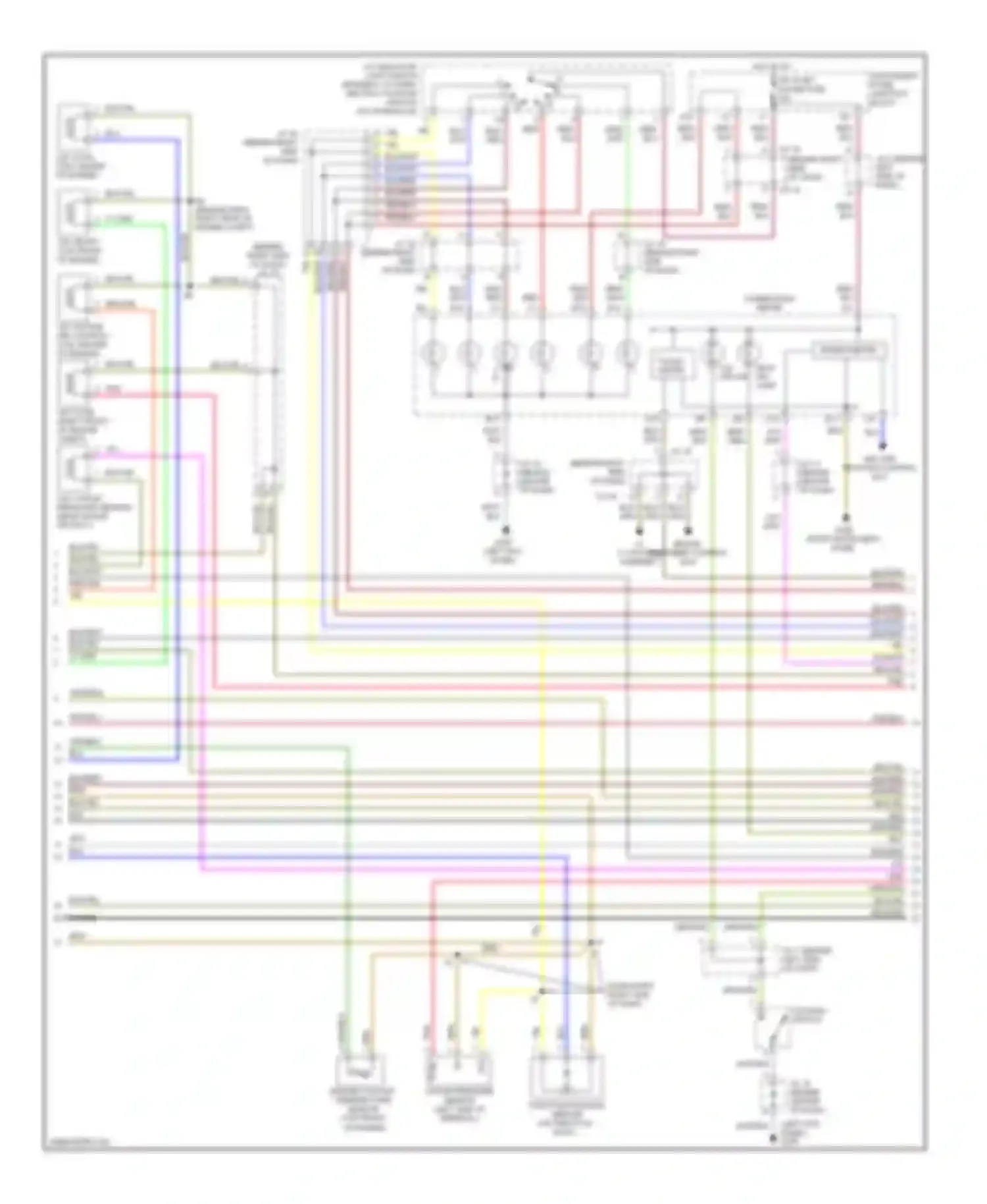 ES Lexus XV20 (1996-2001): Wiring diagram engine performance 3.0ls (3 of 4)