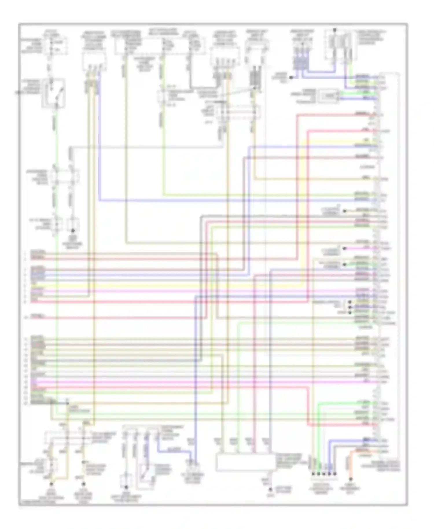 ES Lexus XV20 (1996-2001): Wiring diagram engine performance 3.0ls (4 of 4)