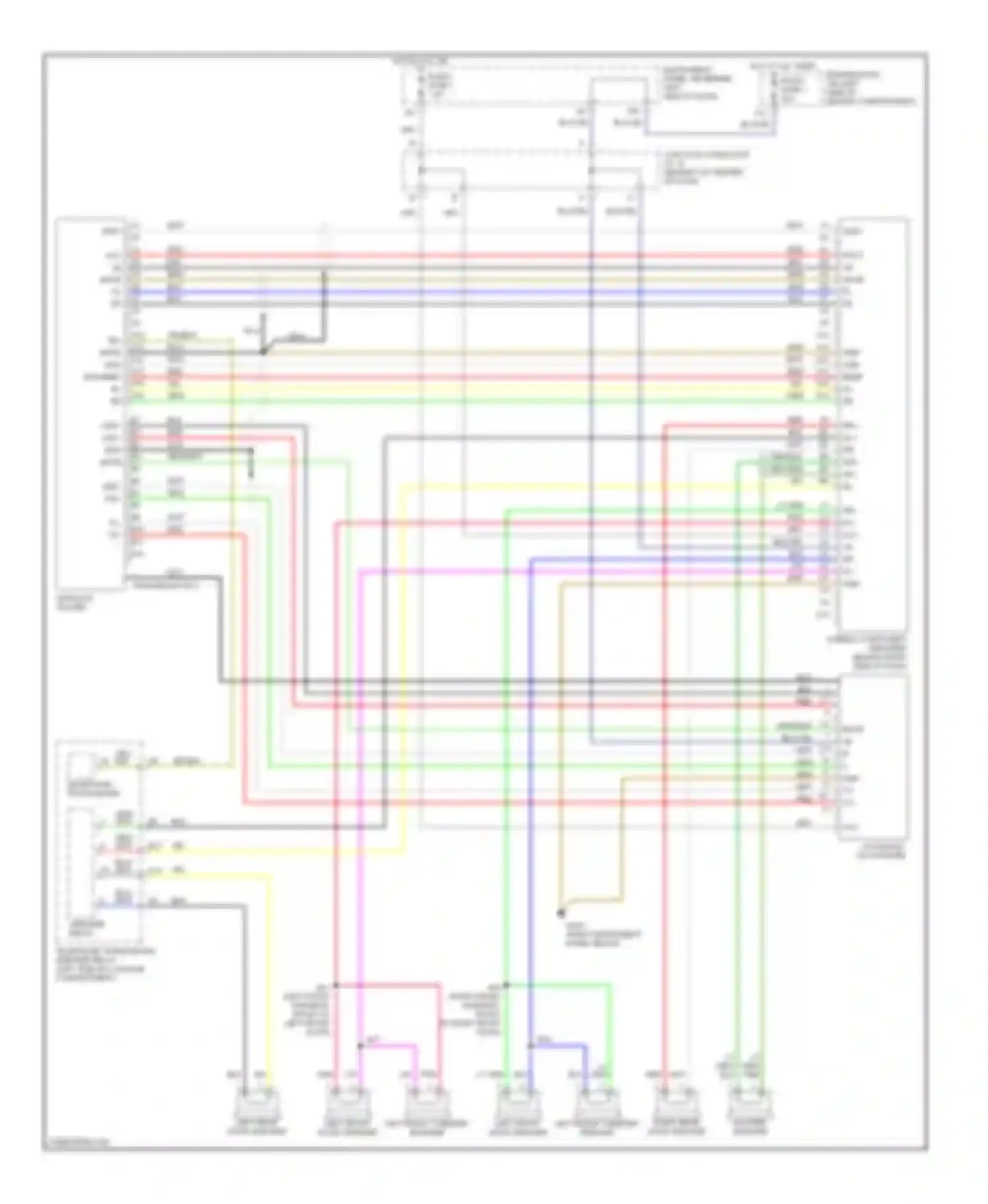 ES Lexus XV20 (1996-2001): Radio circuits