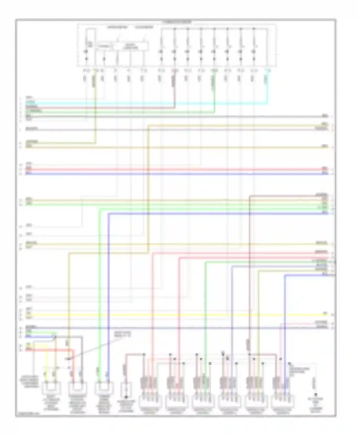 ES Lexus XV30 facelift (2003-2006): Wiring diagram engine performance 3.3l (4 of 6)