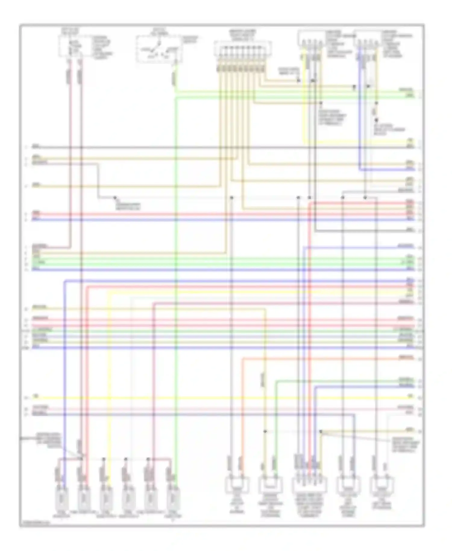 ES Lexus XV30 facelift (2003-2006): Wiring diagram engine performance 3.3l (5 of 6)