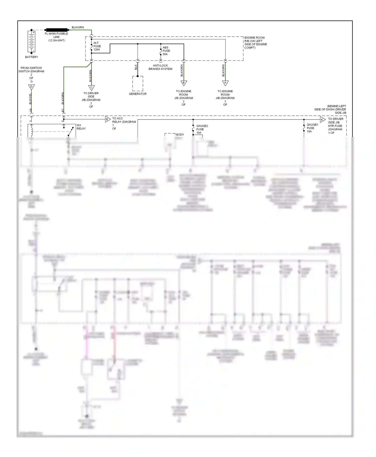 Wiring diagram blu for Lexus ES XV30 facelift (2003-2006) (28 of 45)