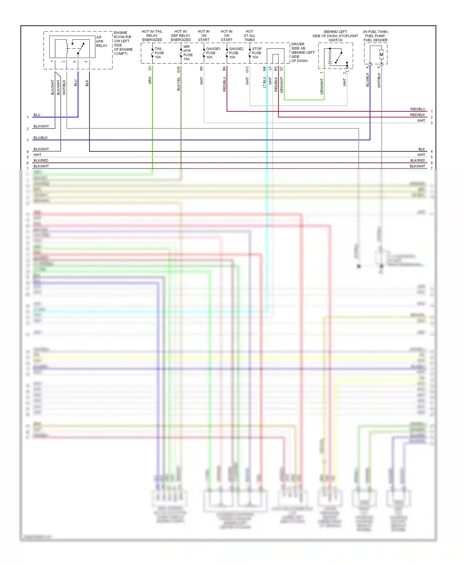 Wiring diagram lt blu for Lexus ES XV30 facelift (2003-2006) (9 of 21)