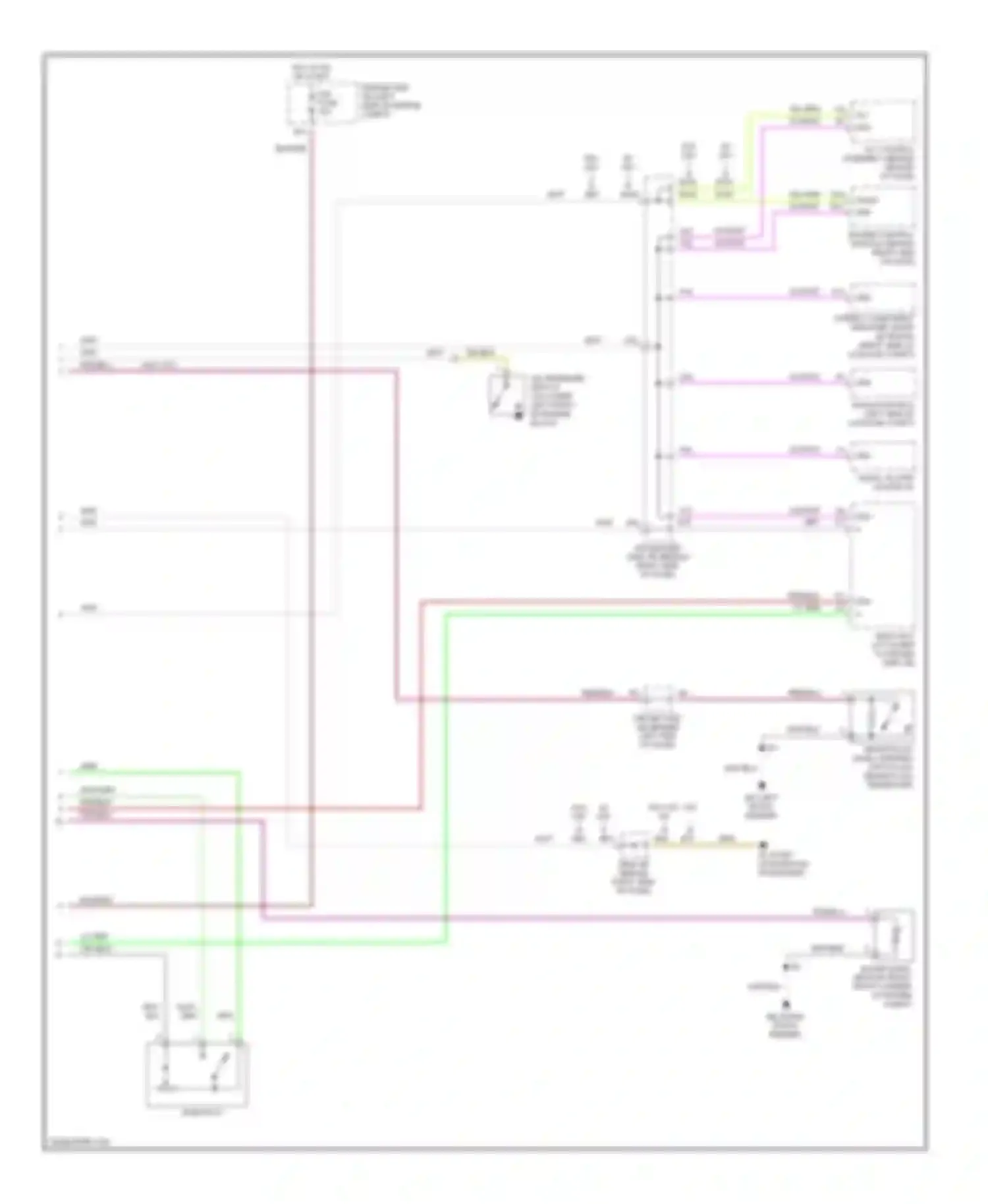 ES Lexus XV30 (2001-2003): Instrument cluster circuit (2 of 2)