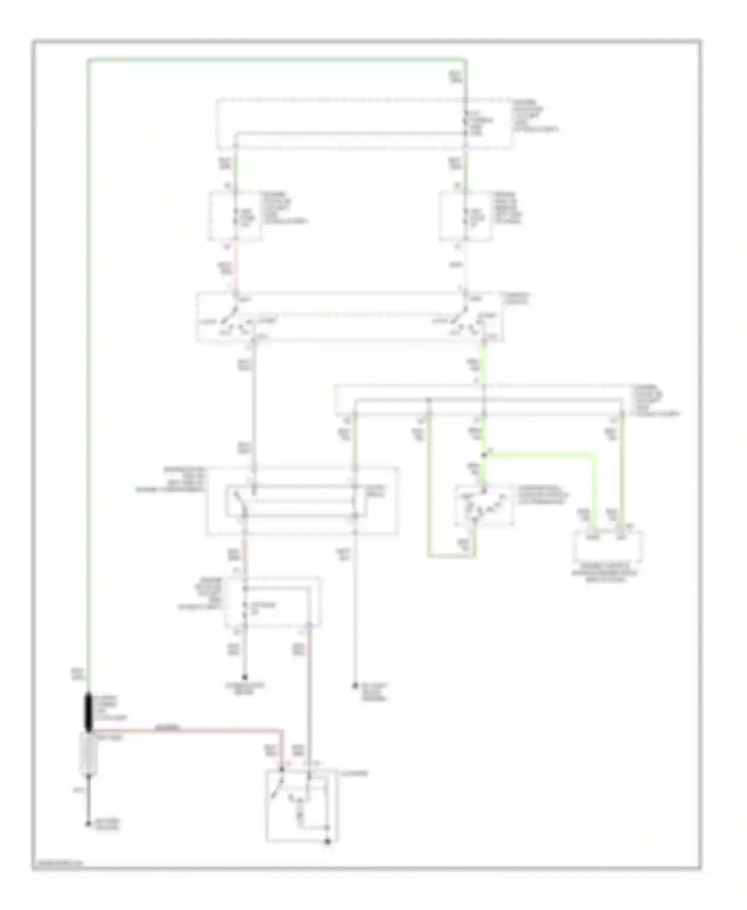 ES Lexus XV30 (2001-2003): Starting circuit
