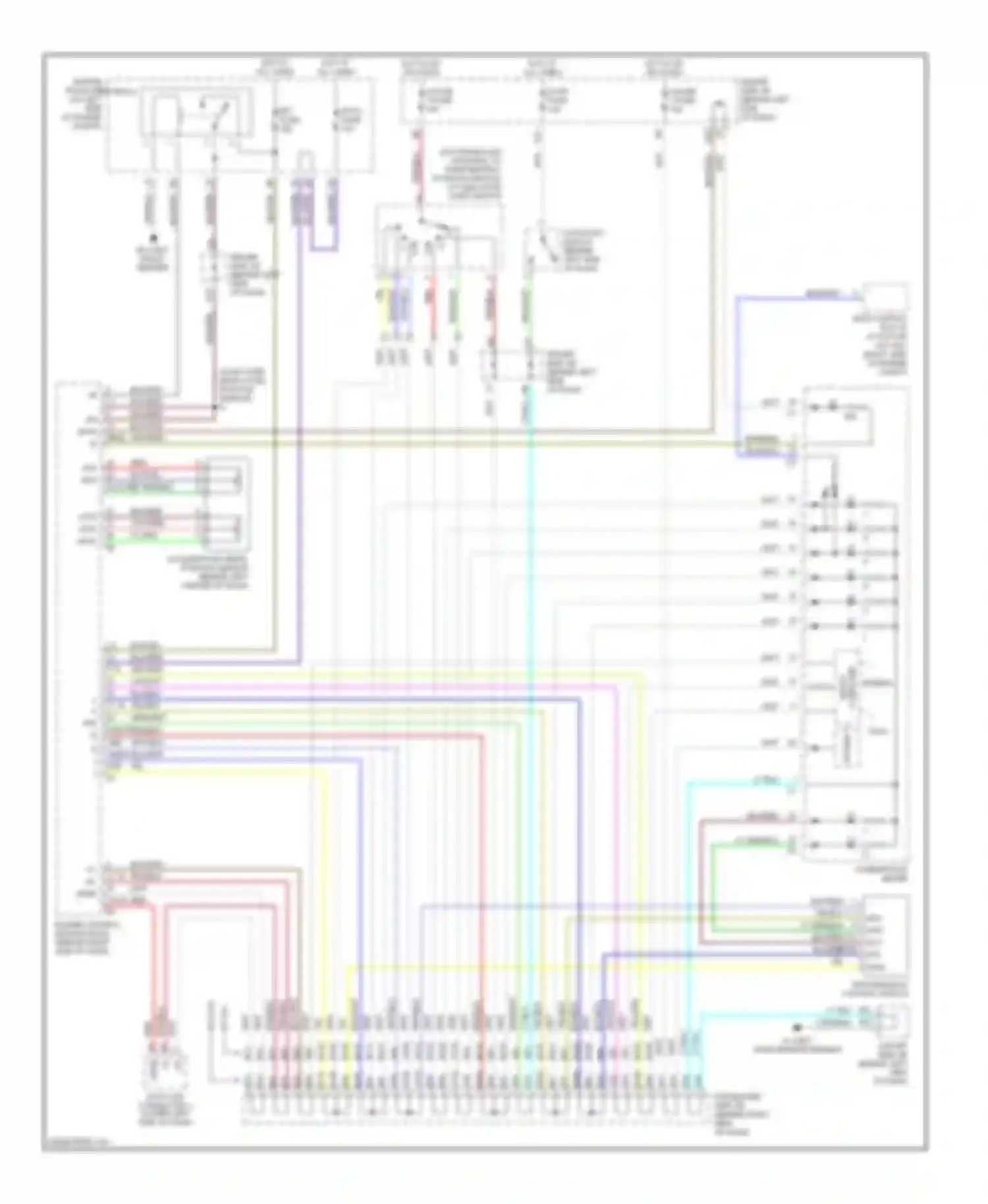 ES Lexus XV30 (2001-2003): A/t circuit (1 of 2)