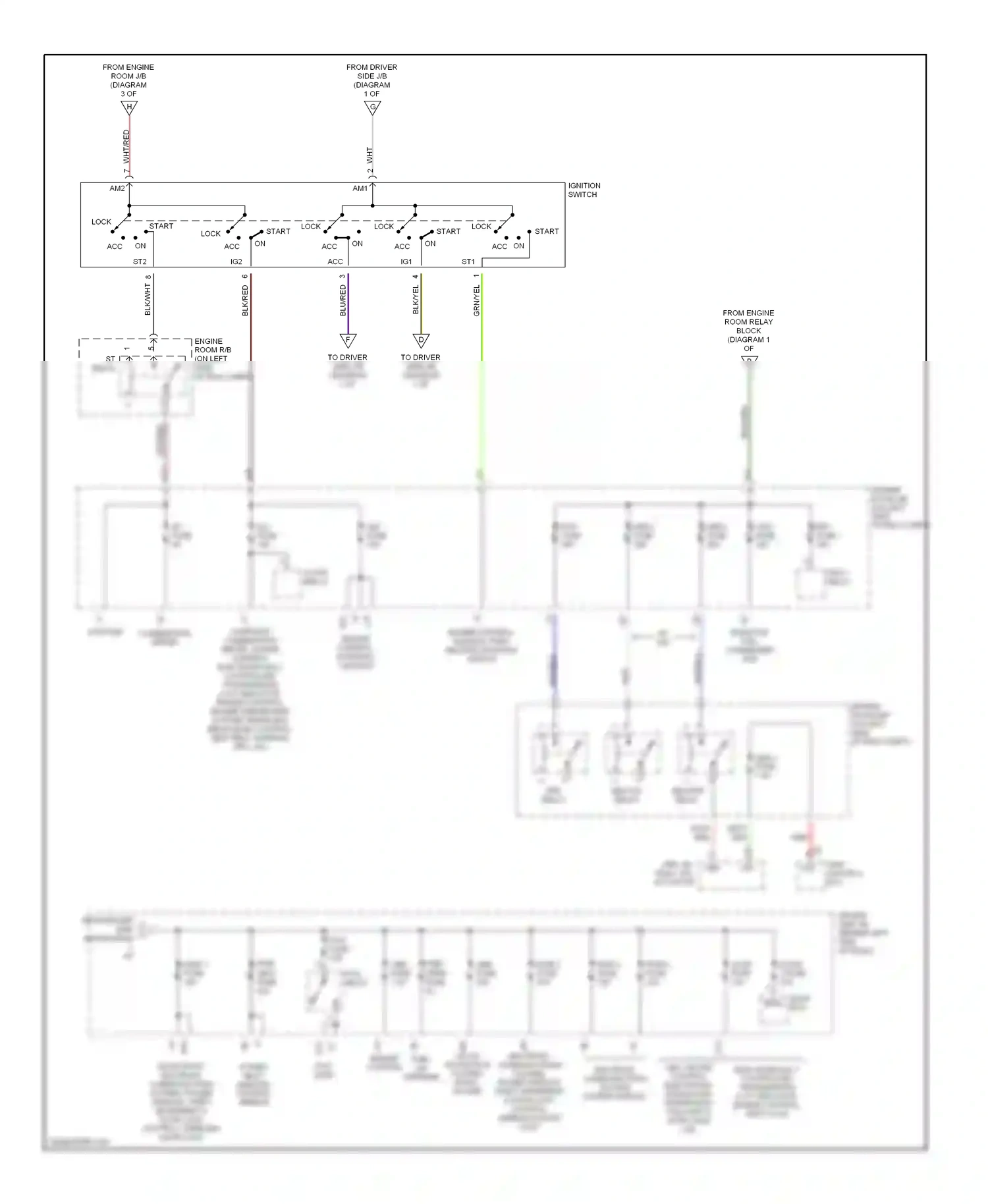 Wiring diagram abs 4 fuse for Lexus ES XV30 (2001-2003) (1 of 1)