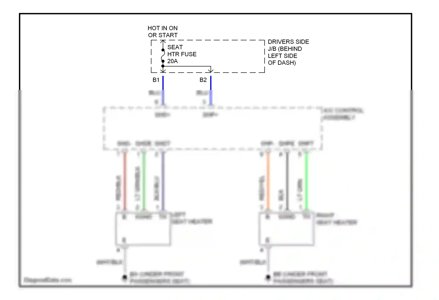 Wiring diagram blk for Lexus ES XV30 (2001-2003) (32 of 56)