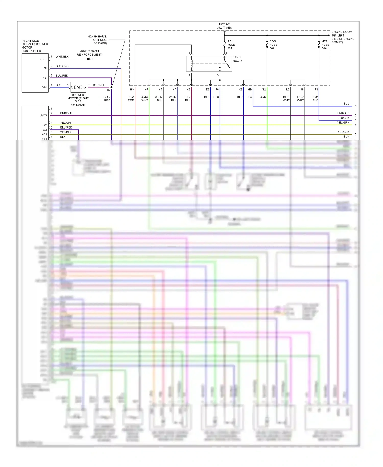 Lexus ES XV30 (2001-2003) def wiring diagram  (1 of 1)