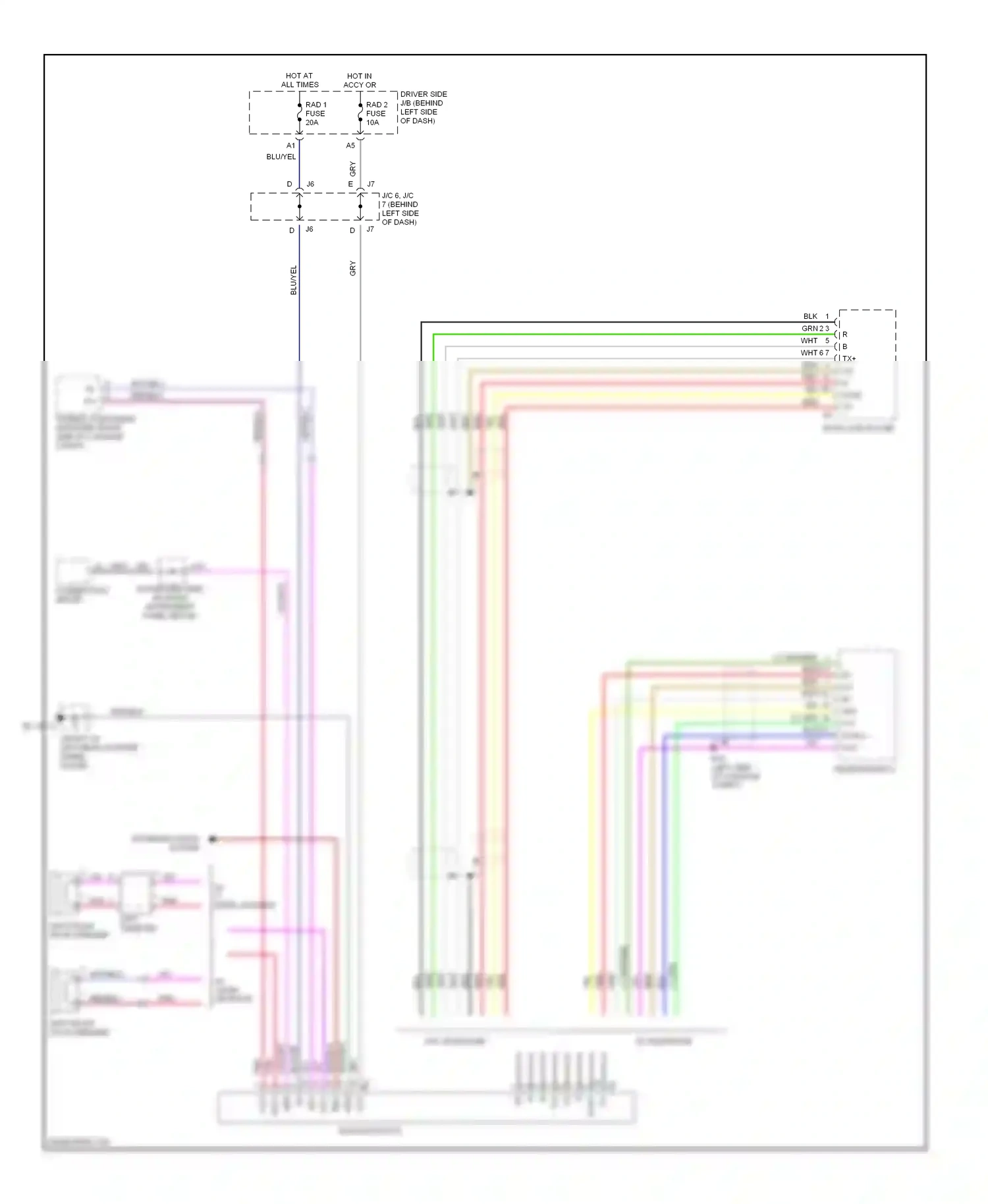 Wiring diagram pnk for Lexus ES XV30 (2001-2003) (13 of 29)