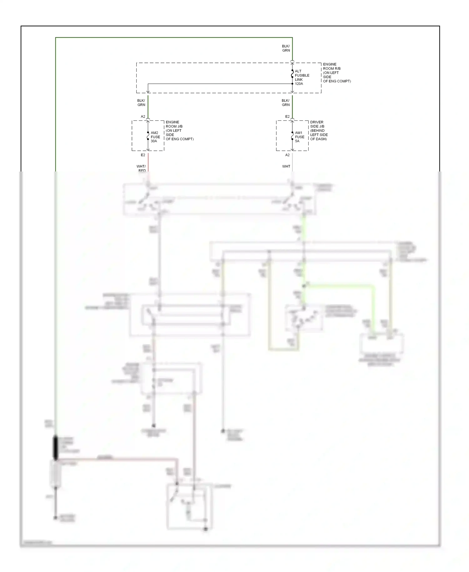 Wiring diagram red for Lexus ES XV30 (2001-2003) (50 of 56)