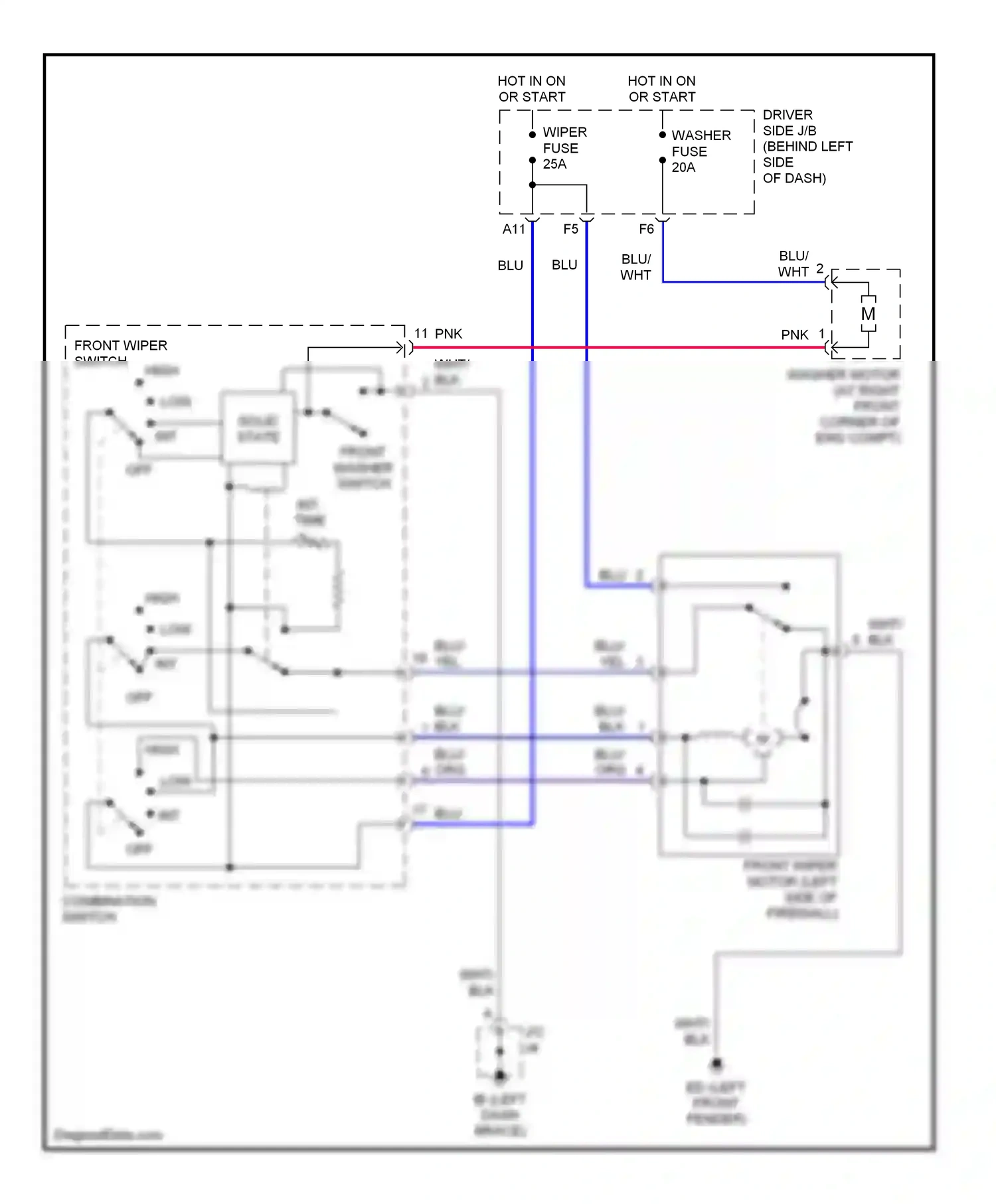 Wiring diagram solid state for Lexus ES XV30 (2001-2003) (2 of 2)