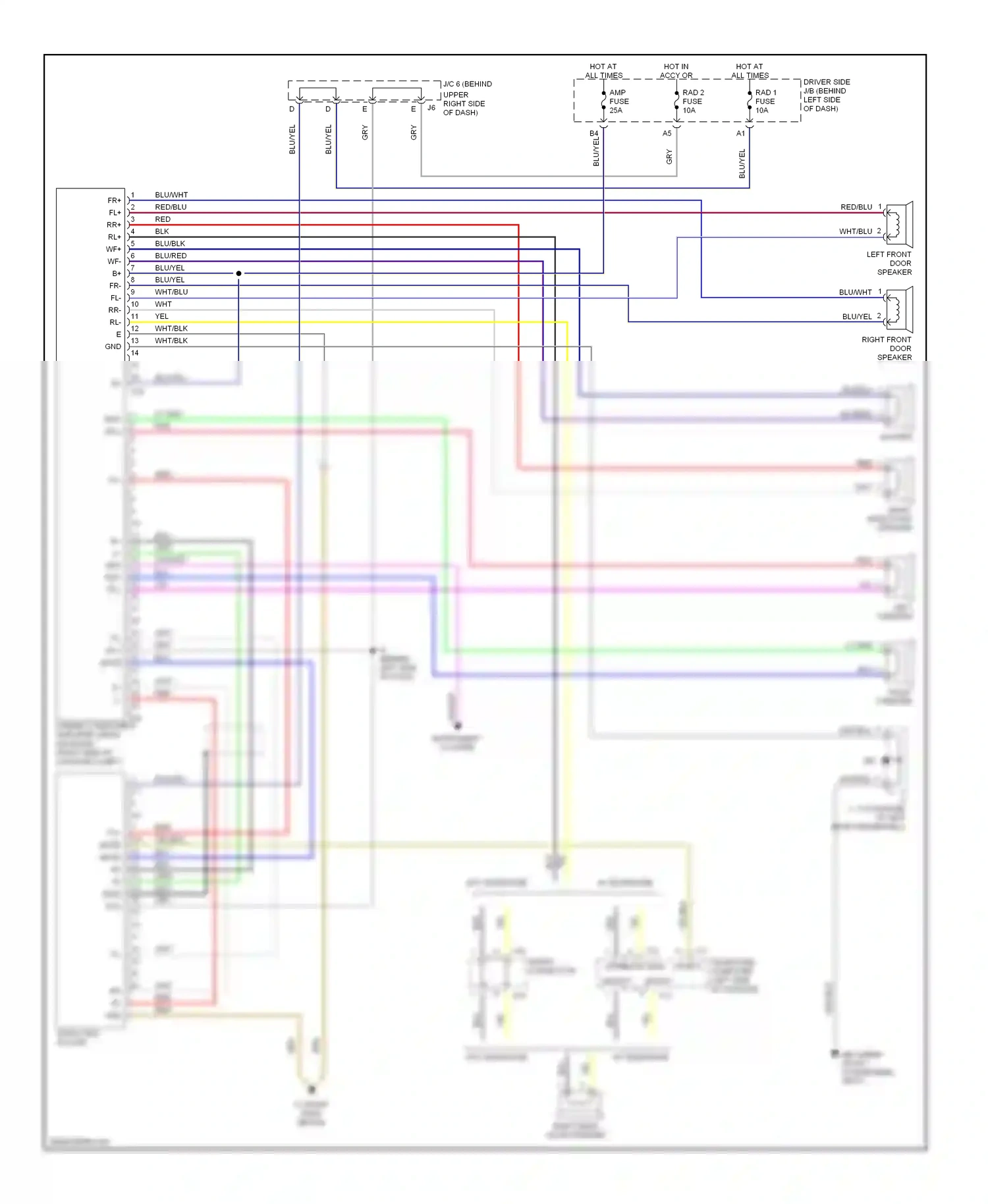 Wiring diagram wht for Lexus ES XV30 (2001-2003) (47 of 61)