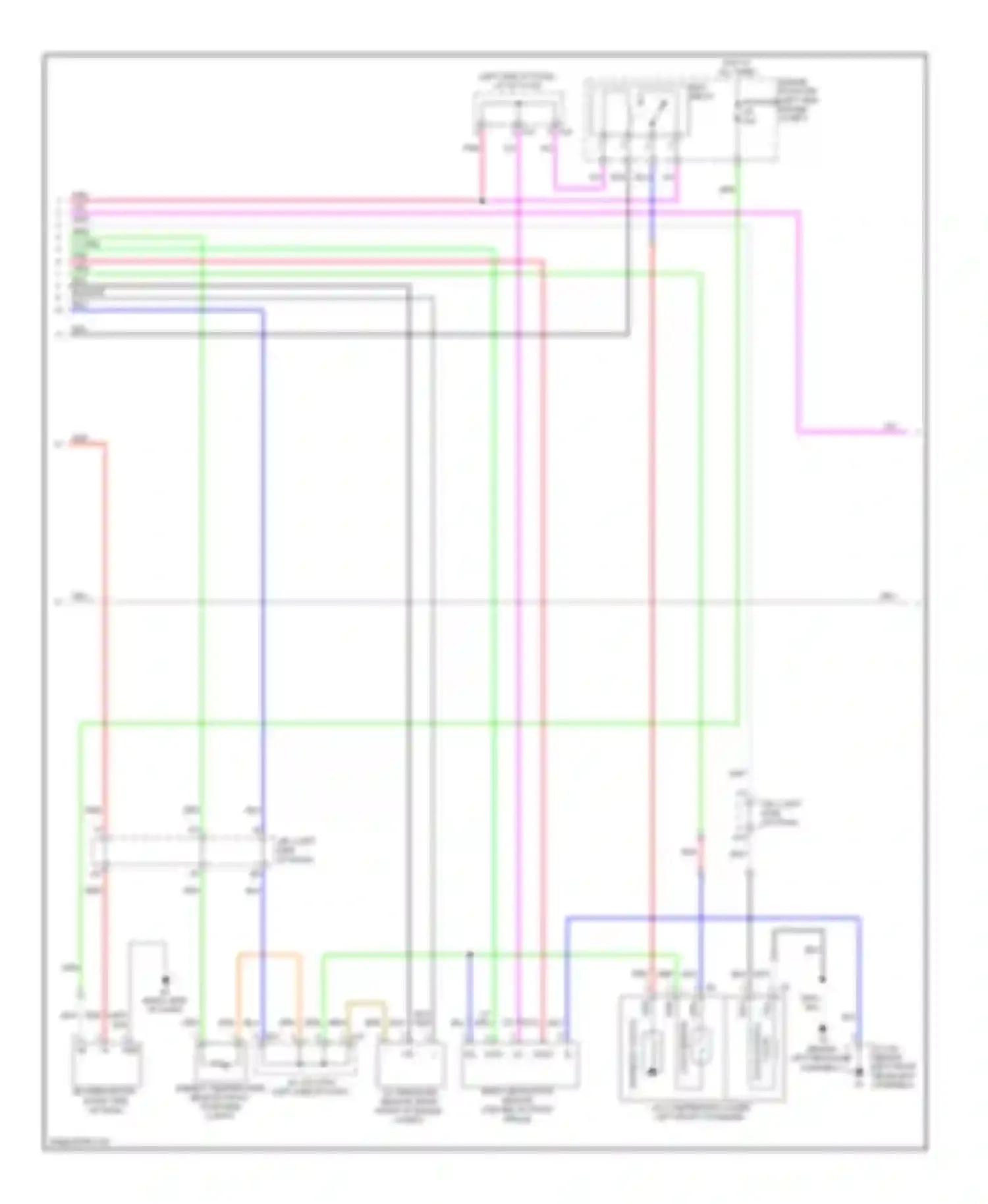 ES Lexus XV40 facelift (2009-2012): Automatic a/c circuit (2 of 3)
