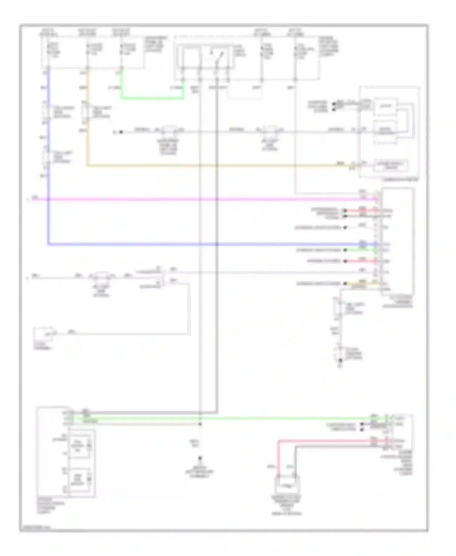 ES Lexus XV40 facelift (2009-2012): Automatic a/c circuit (3 of 3)