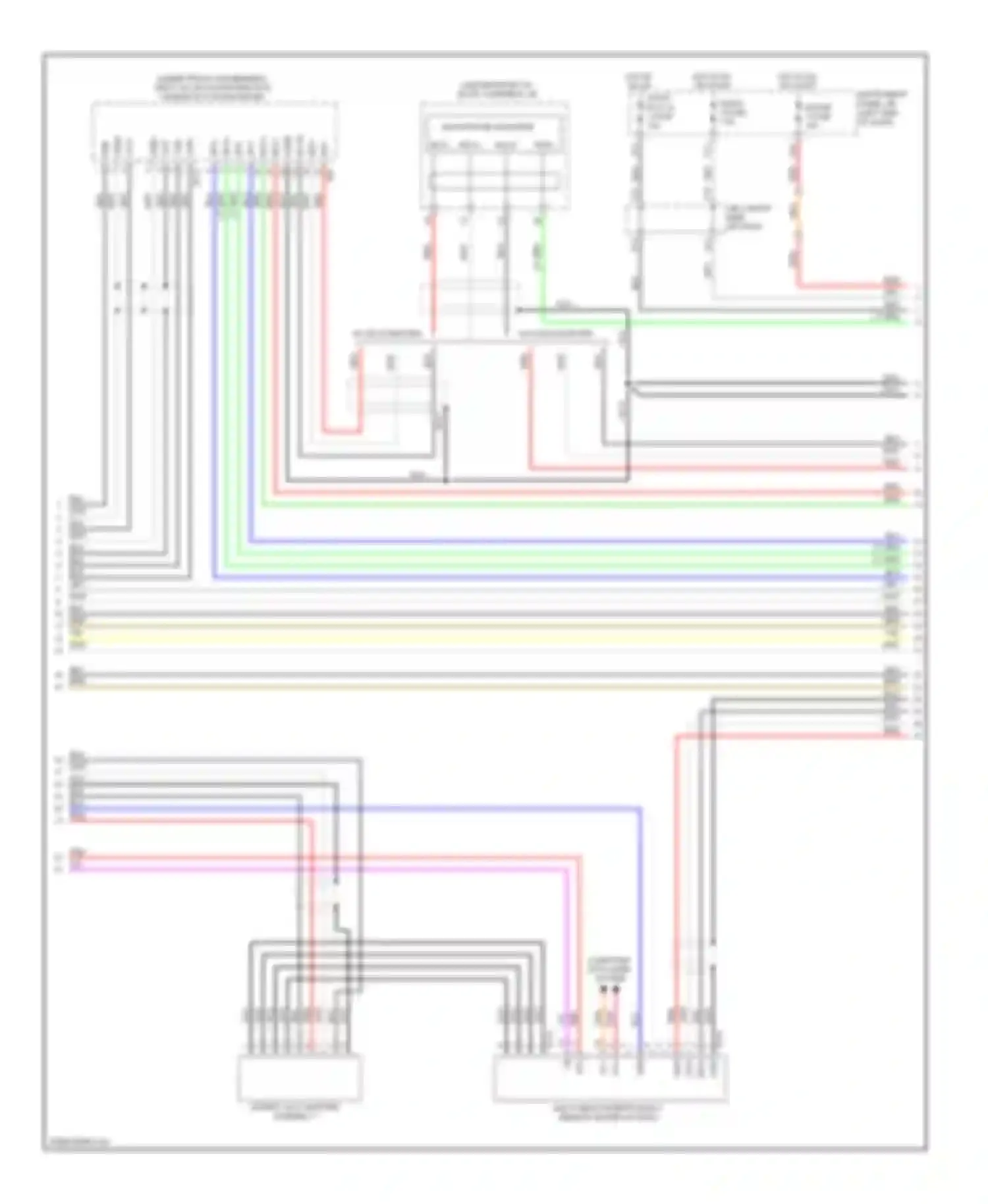 ES Lexus XV40 facelift (2009-2012): Navigation circuit (2 of 4)