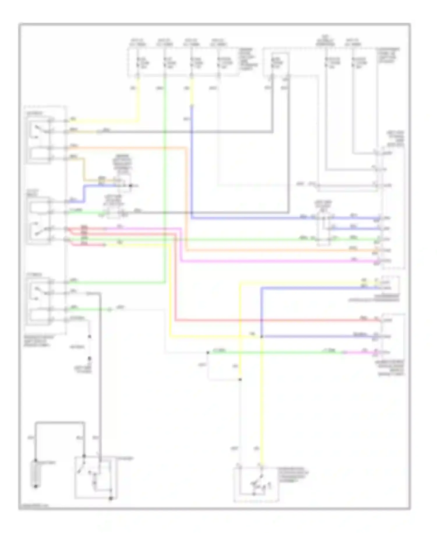 ES Lexus XV40 facelift (2009-2012): Starting circuit