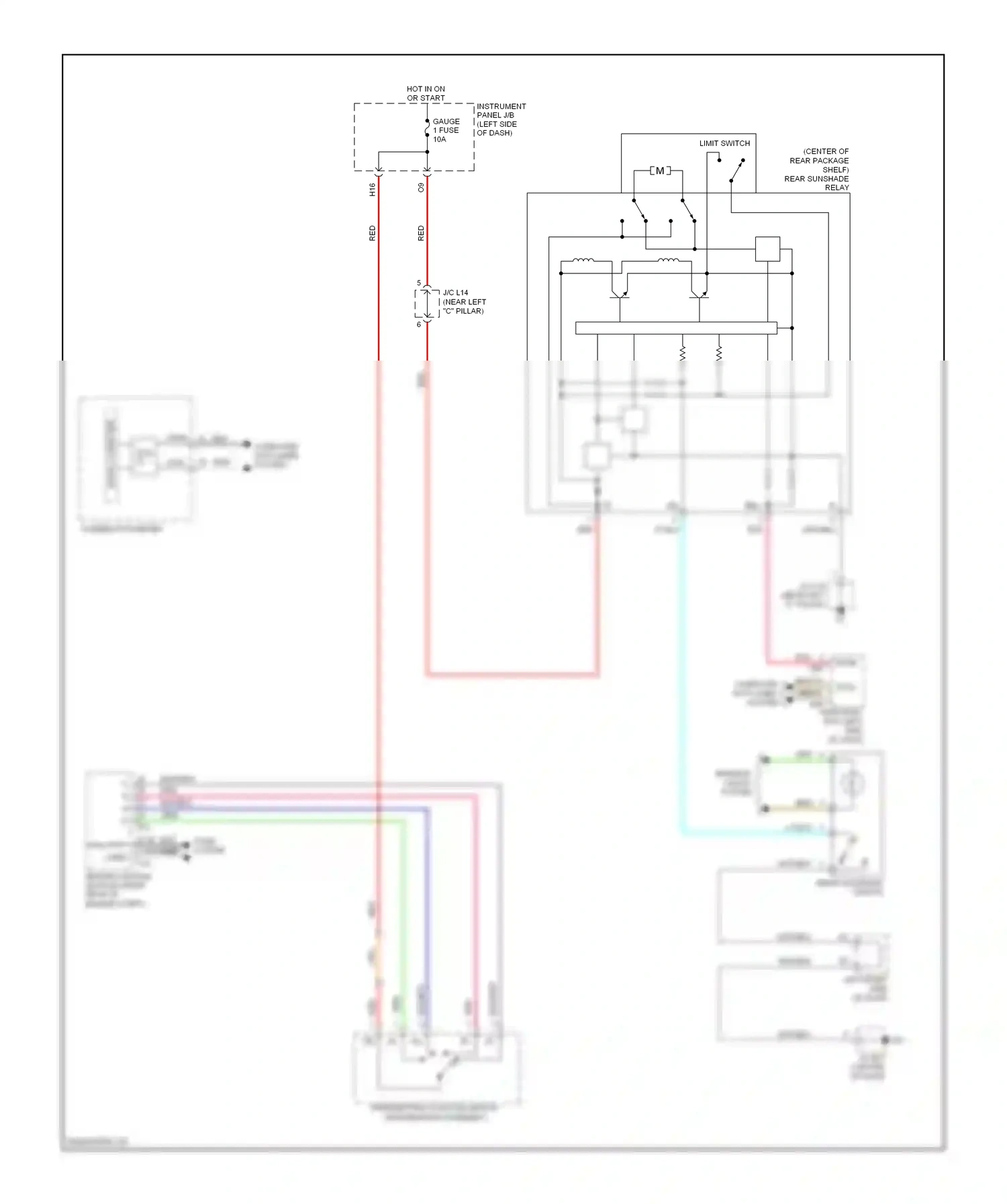 Wiring diagram brn for Lexus ES XV40 facelift (2009-2012) (70 of 83)