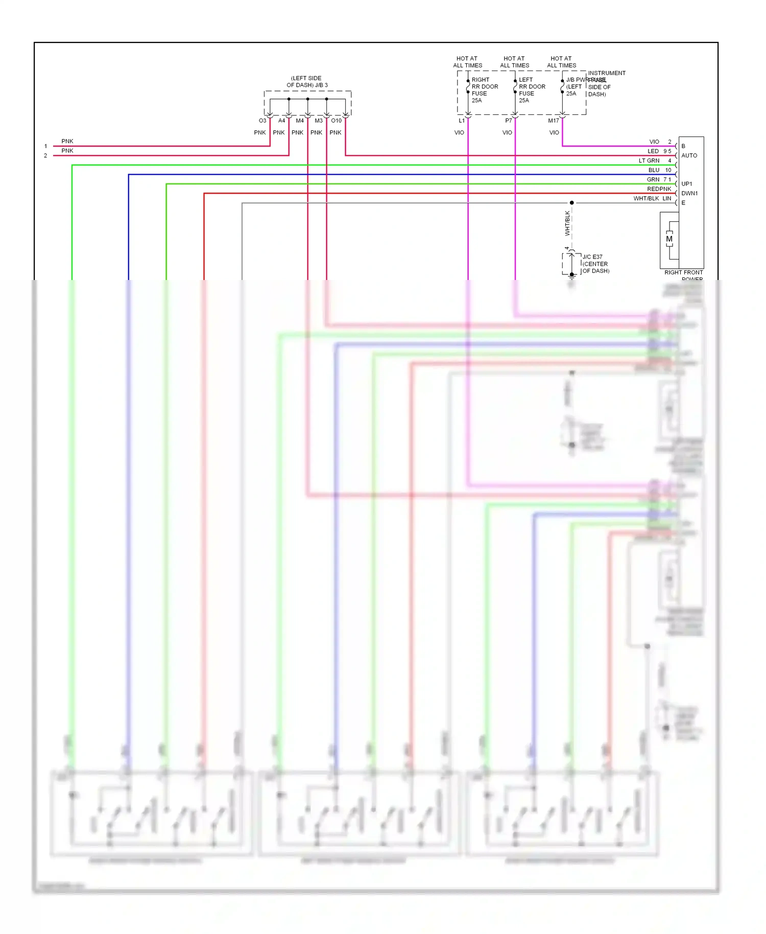 Wiring diagram manual up for Lexus ES XV40 facelift (2009-2012) (1 of 1)