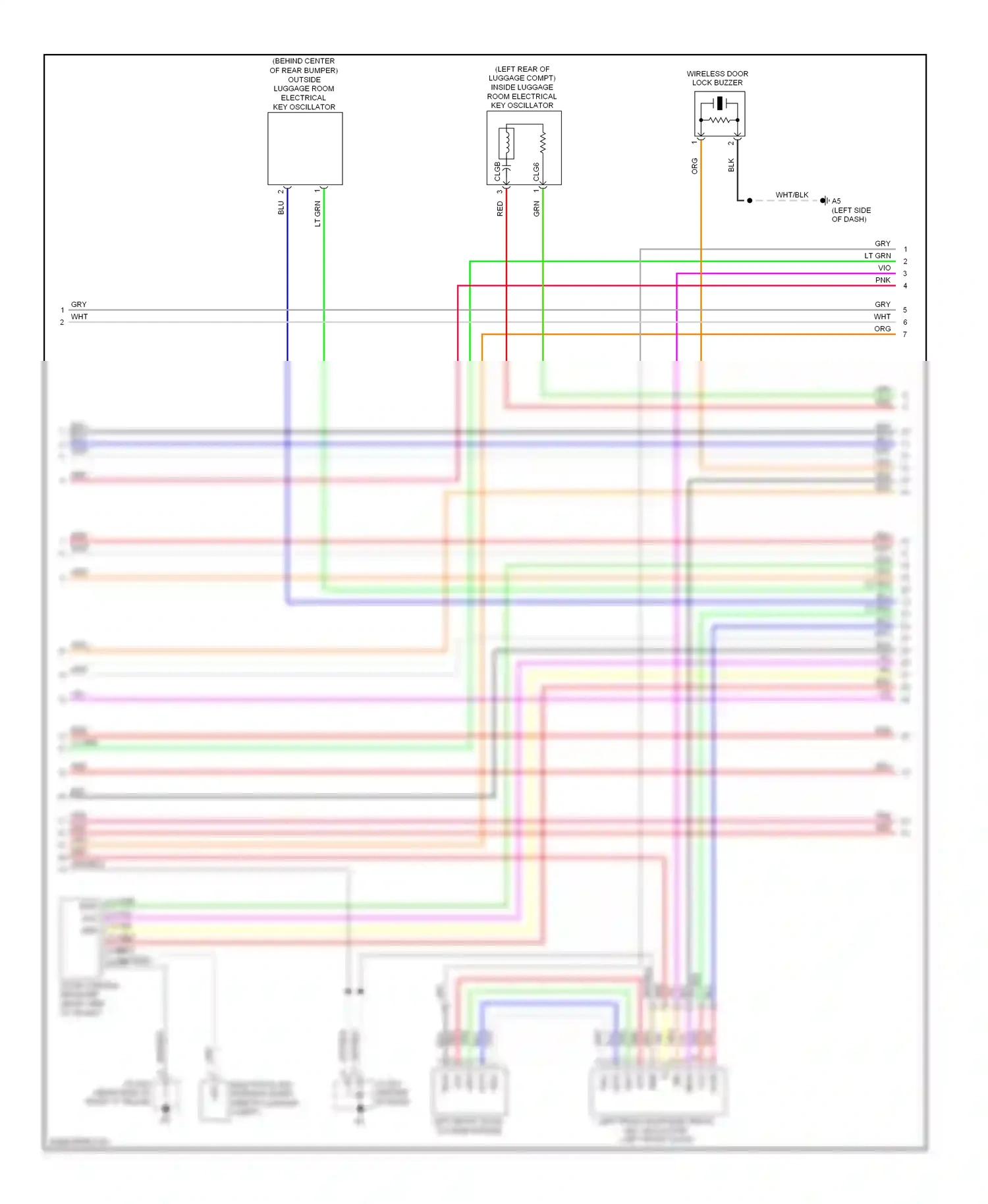 Wiring diagram wht/blk for Lexus ES XV40 facelift (2009-2012) (8 of 82)